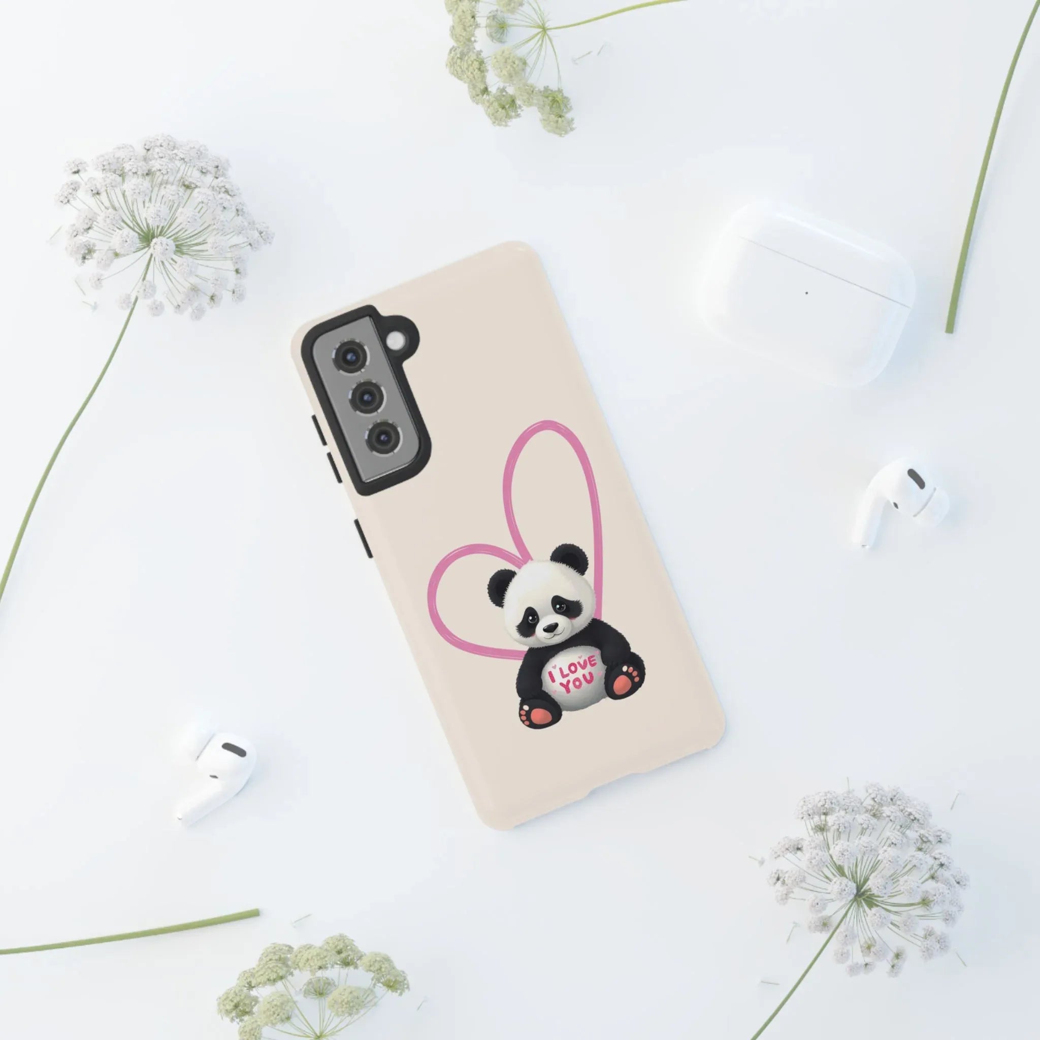 Adorable Panda Phone Case for Galaxy S20-S25 - KARARMDESIGN