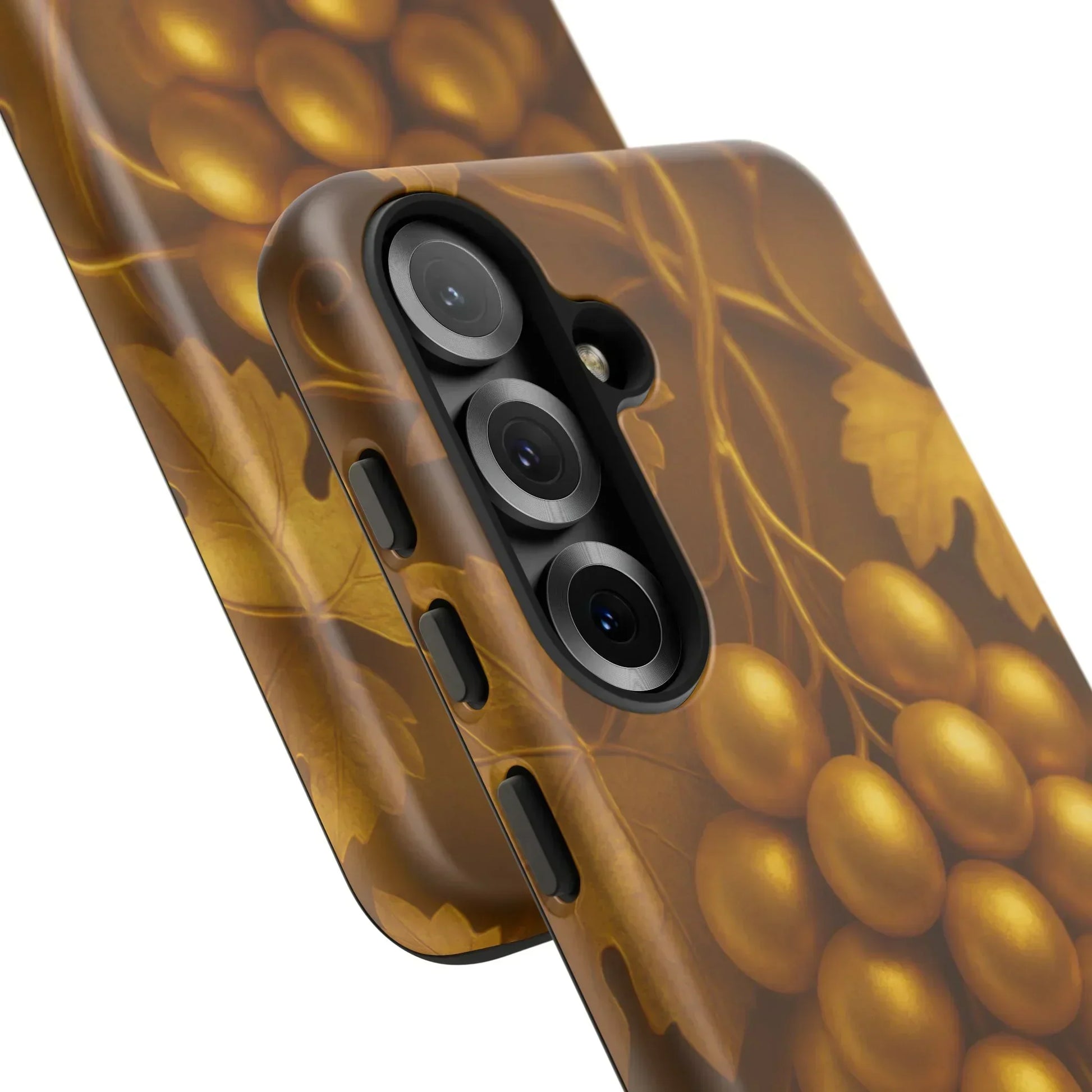 Golden Grapes Phone Case for Samsung Galaxy S10-S25 Models - KarArmDesign