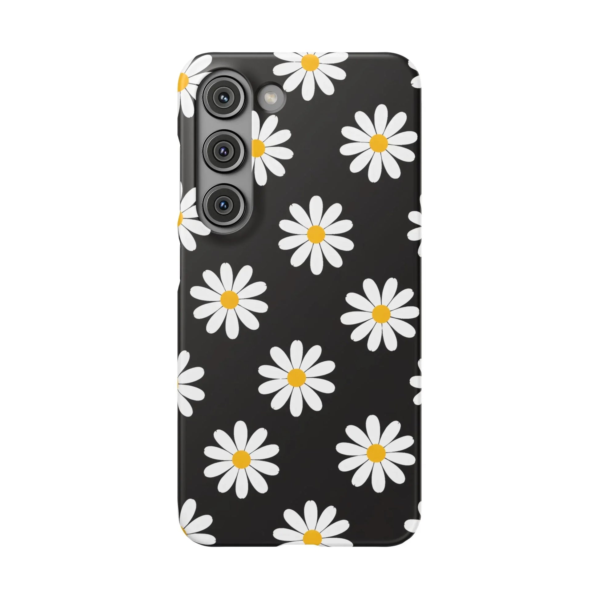 Daisy Charm Phone Case for iPhone 11-17 and Galaxy S20-S25 - KARARMDESIGN