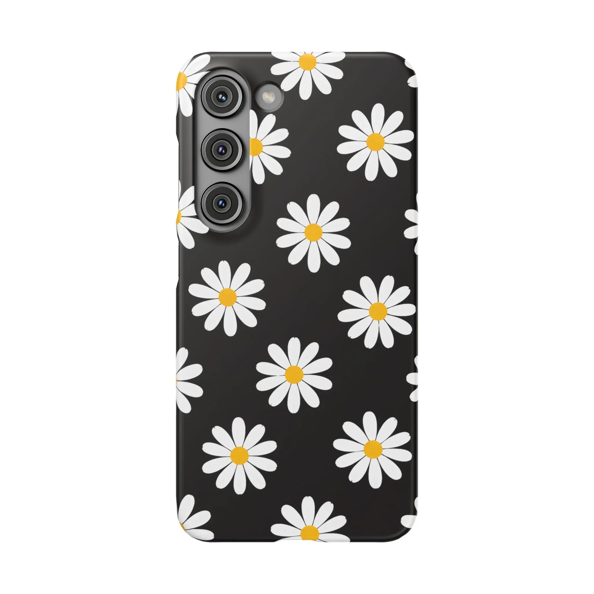 Daisy Charm Phone Case for iPhone 11-17 and Galaxy S20-S25 - KARARMDESIGN