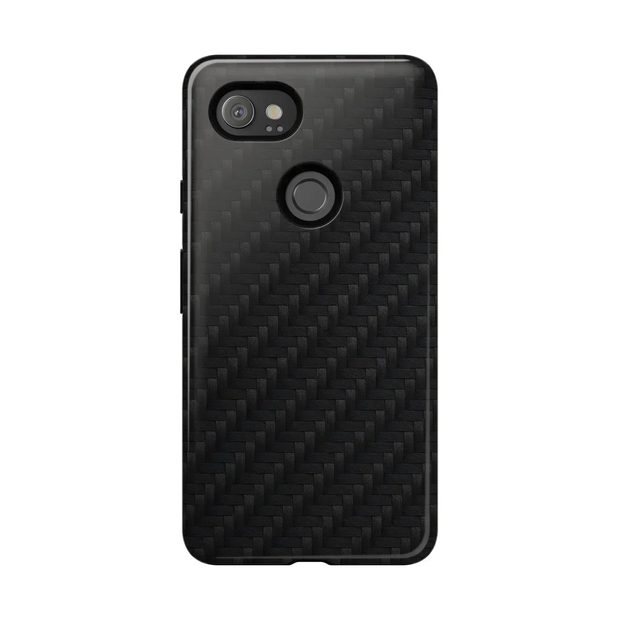 Black Carbon Phone Case for iPhone 8-16 and Google Pixel up to 9 - KARARMDESIGN