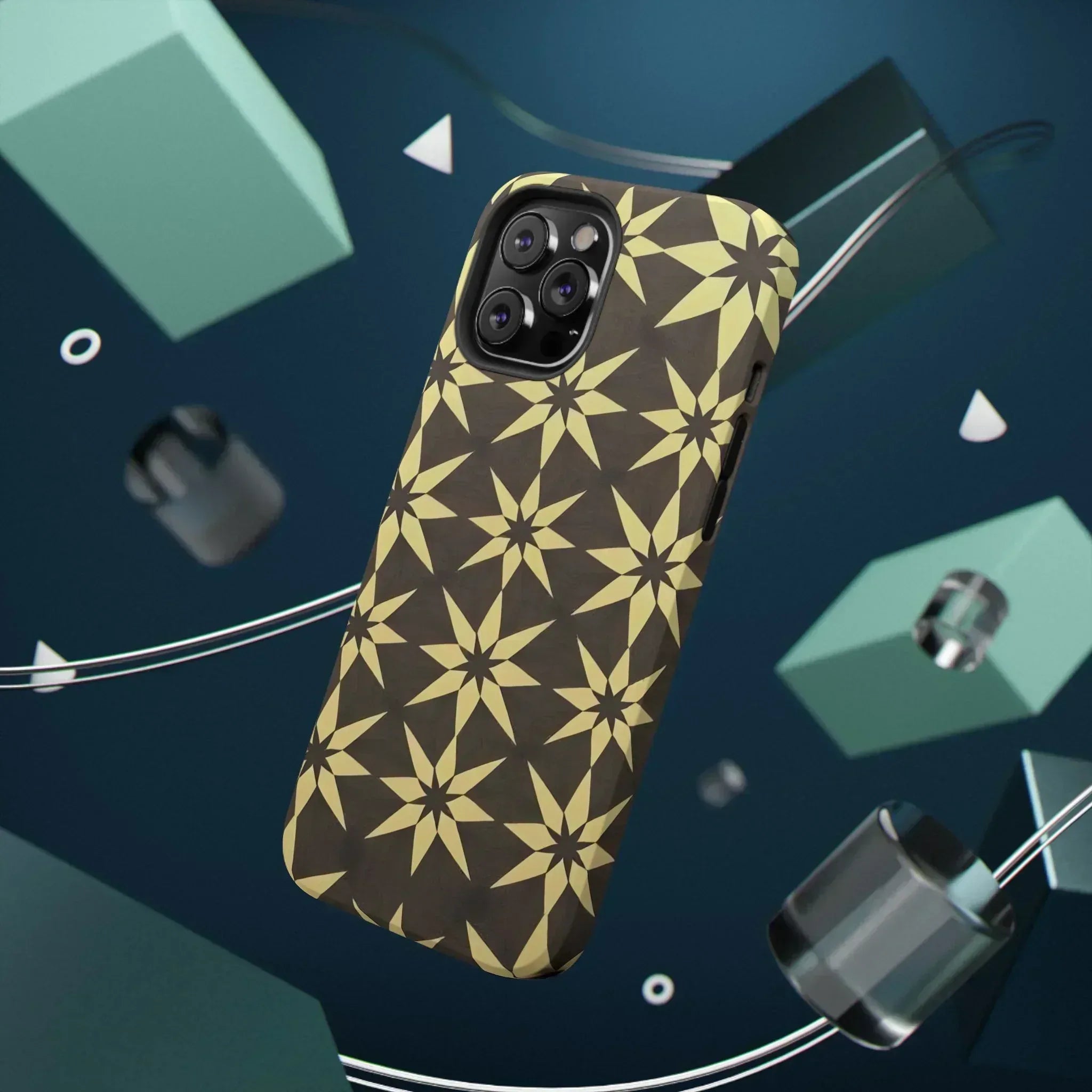 Star Phone Case for iPhone 12-16 and Samsung Galaxy S21-S22 - KARARMDESIGN