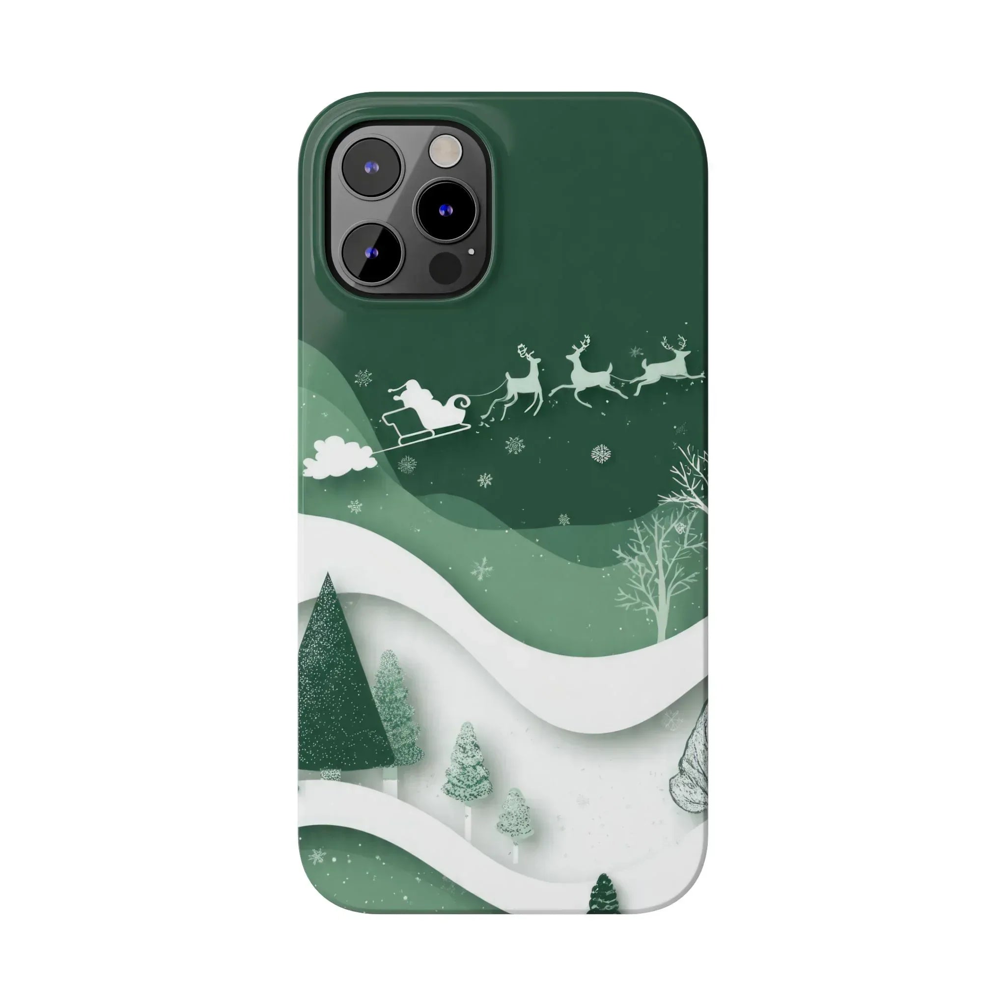 Evergreen Forest Phone Case for iPhone 11–17 - KARARMDESIGN
