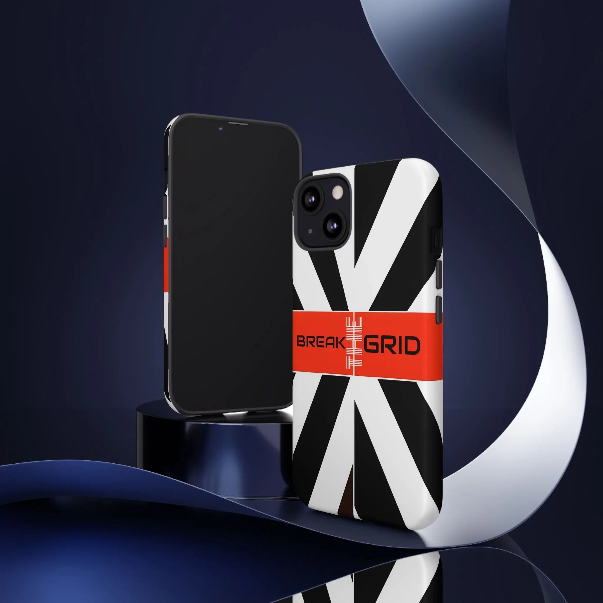 Break The Grid Phone Case for iPhone 11–16 and Galaxy S20–S25 - KARARMDESIGN