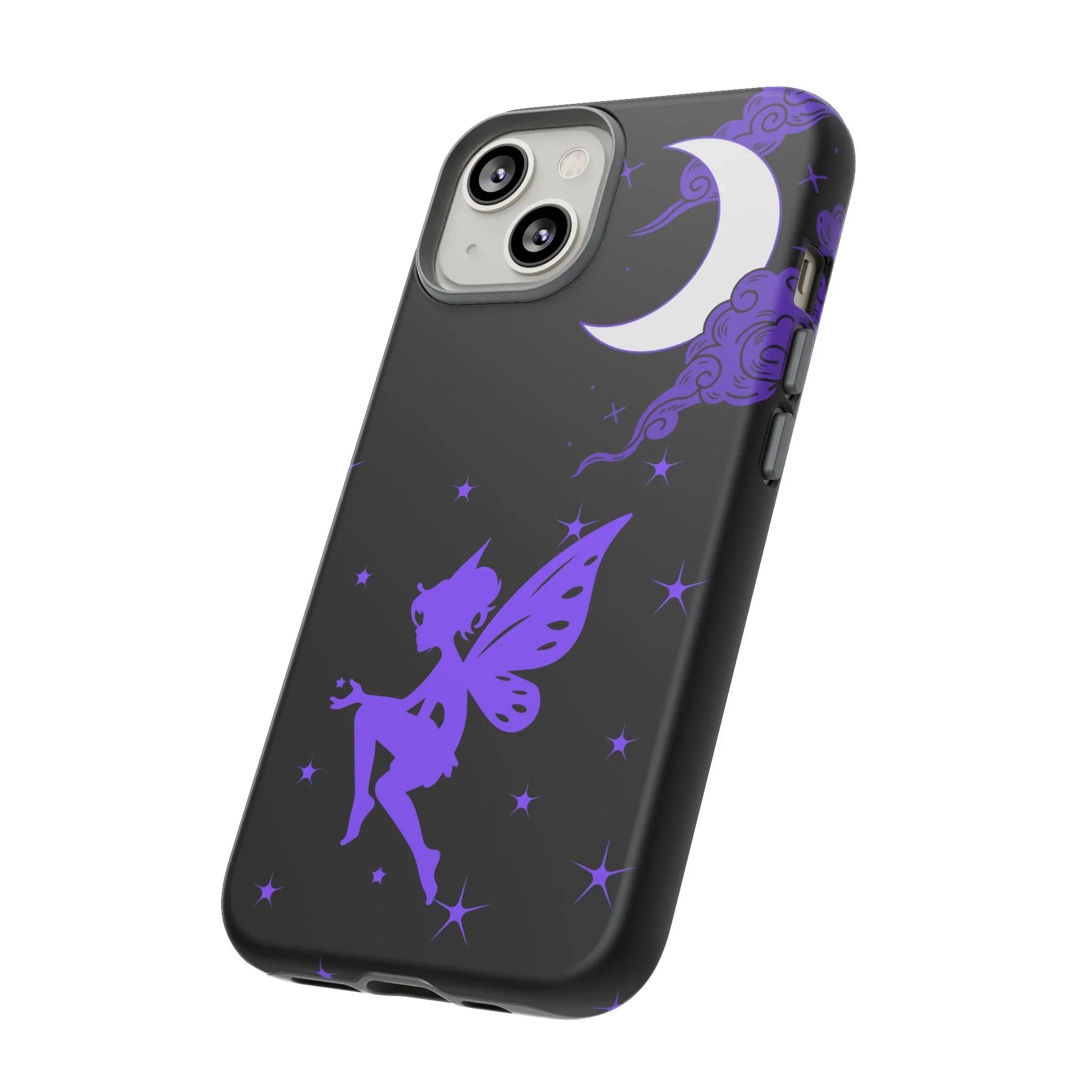 Moonlit Fairy Phone Case for iPhone 8-16 and Galaxy S10-S23 - KARARMDESIGN