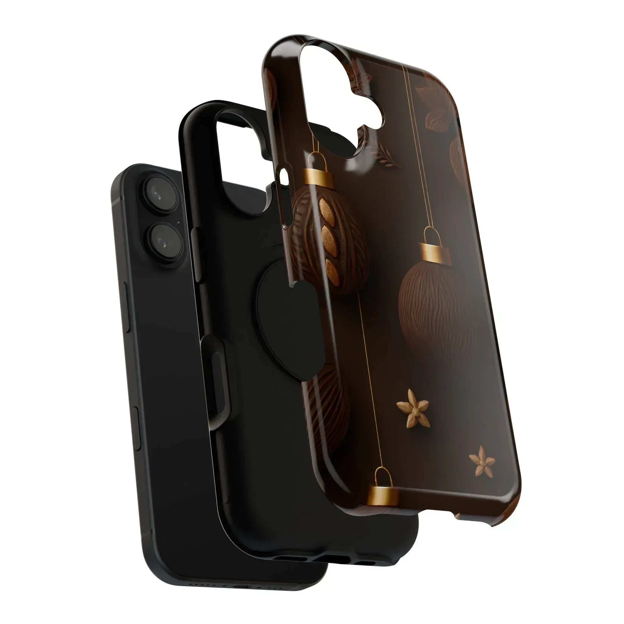 Chocolate Ornaments Phone Case for iPhone 11-17 and Galaxy S21-S22 - KARARMDESIGN