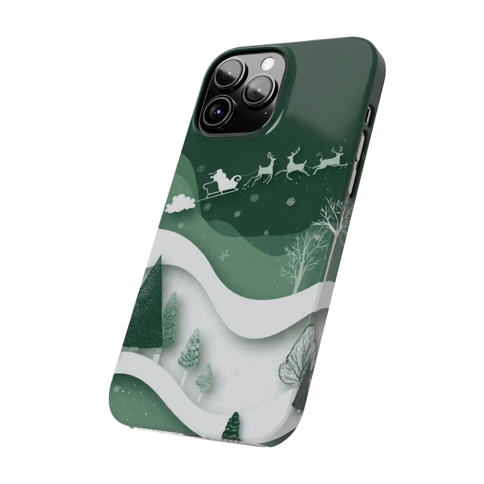Evergreen Forest Phone Case for iPhone 11–17 - KARARMDESIGN