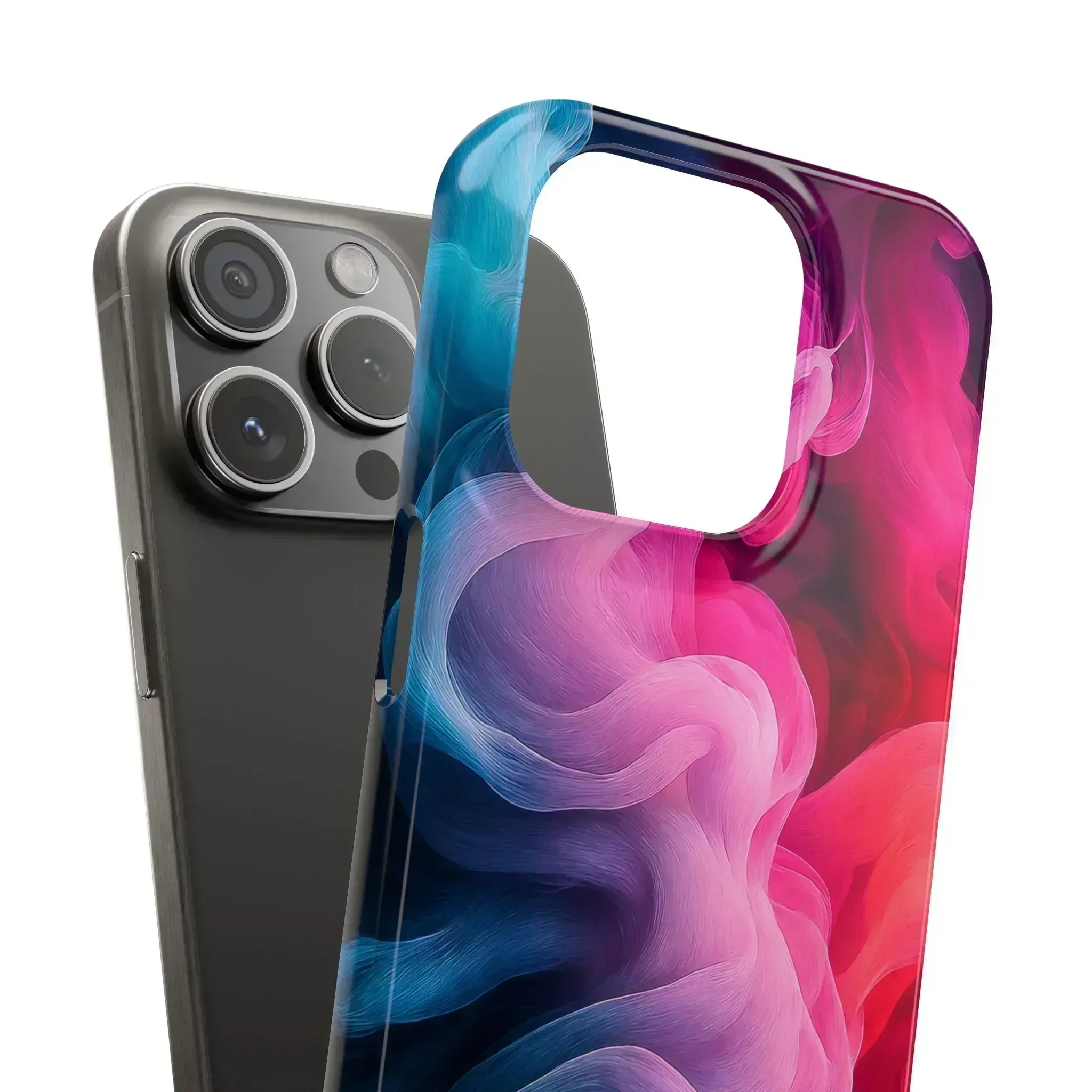 Color Swirl Phone Case for iPhone 12-16 - KARARMDESIGN