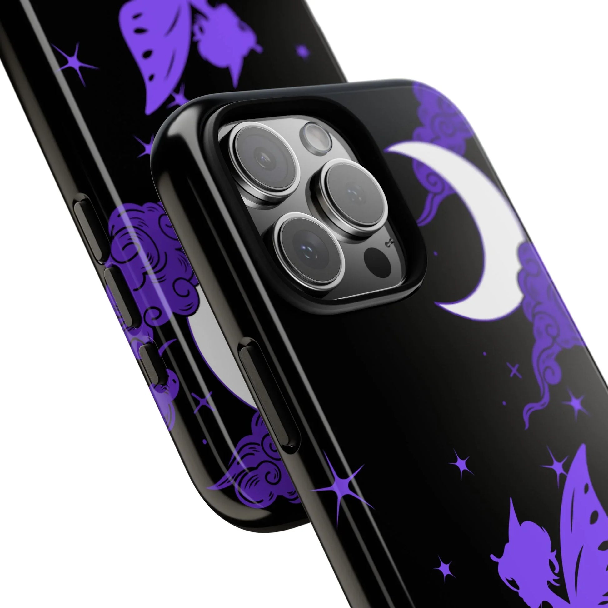 Moonlit Fairy Phone Case for iPhone 8-16 and Galaxy S10-S23 - KARARMDESIGN