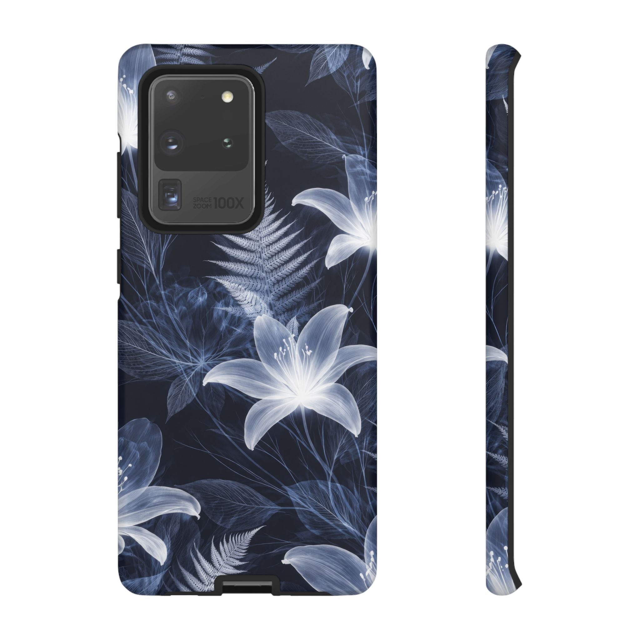 Moonlight Garden Phone Case for iPhone 11-17 and Galaxy S20-S26