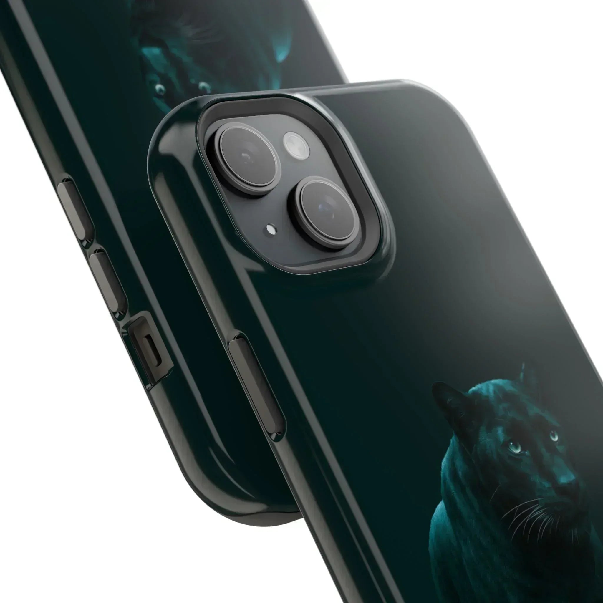 Black Panther Phone Case for iPhone 12-16 and Galaxy S21-S22 - KARARMDESIGN