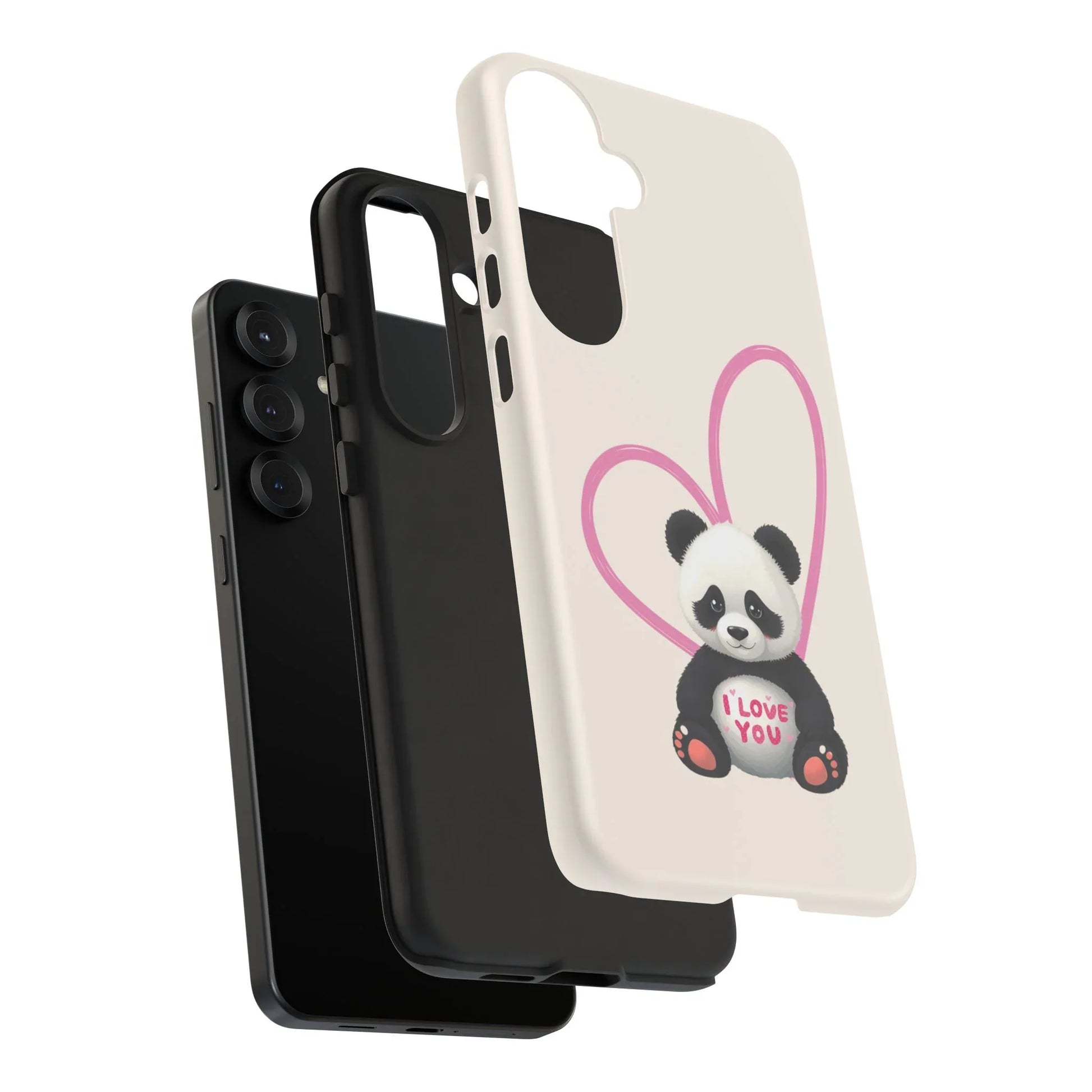 Adorable Panda Phone Case for Galaxy S20-S25 - KARARMDESIGN