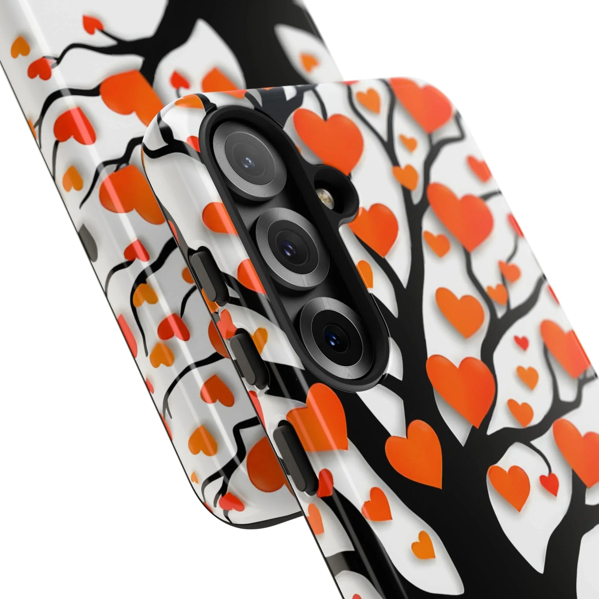 Heart Design Phone Case for iPhone 11–17 and Galaxy S20–S25 - KARARMDESIGN