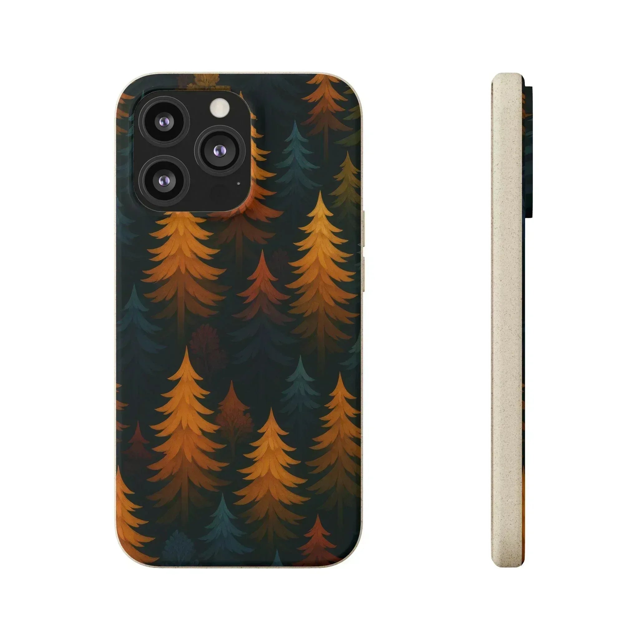 Eco Forest Biodegradable Phone Case for iPhone 11-16 and Galaxy S20-S22 - KARARMDESIGN