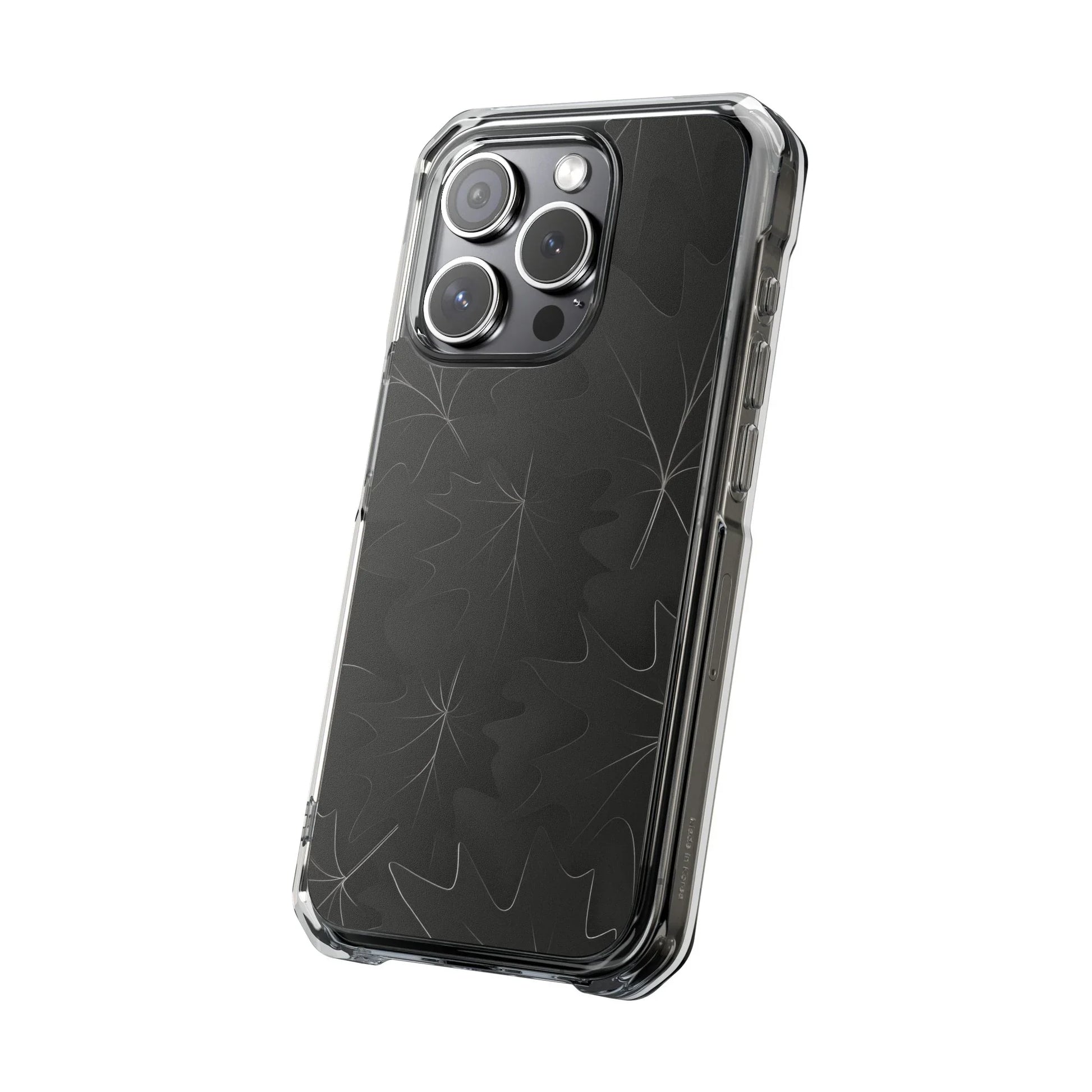 Botanical Noir Phone Case for iPhone 14-16 Models - KarArmDesign