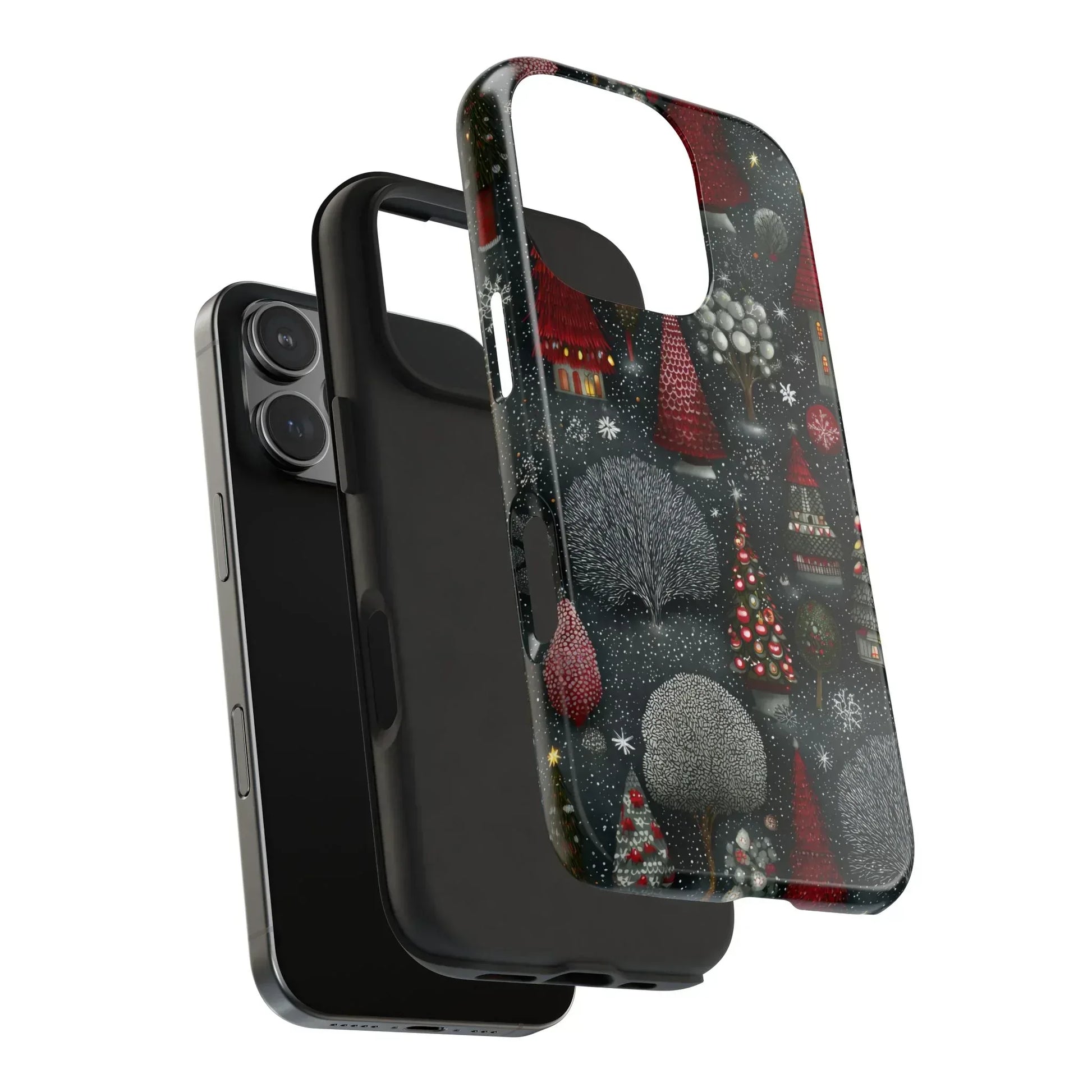 Frosted Fir Magic Phone Case for iPhone 11-17 - KARARMDESIGN