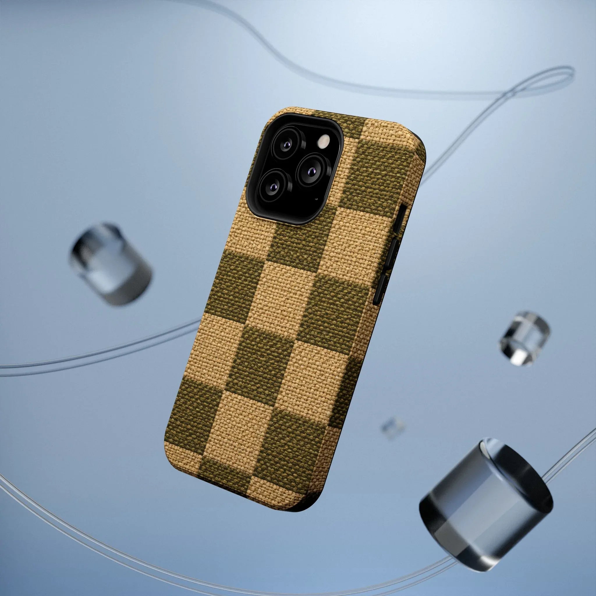 Rustic Woven Phone Case for iPhone 11-17 and Galaxy S21-S22 - KARARMDESIGN