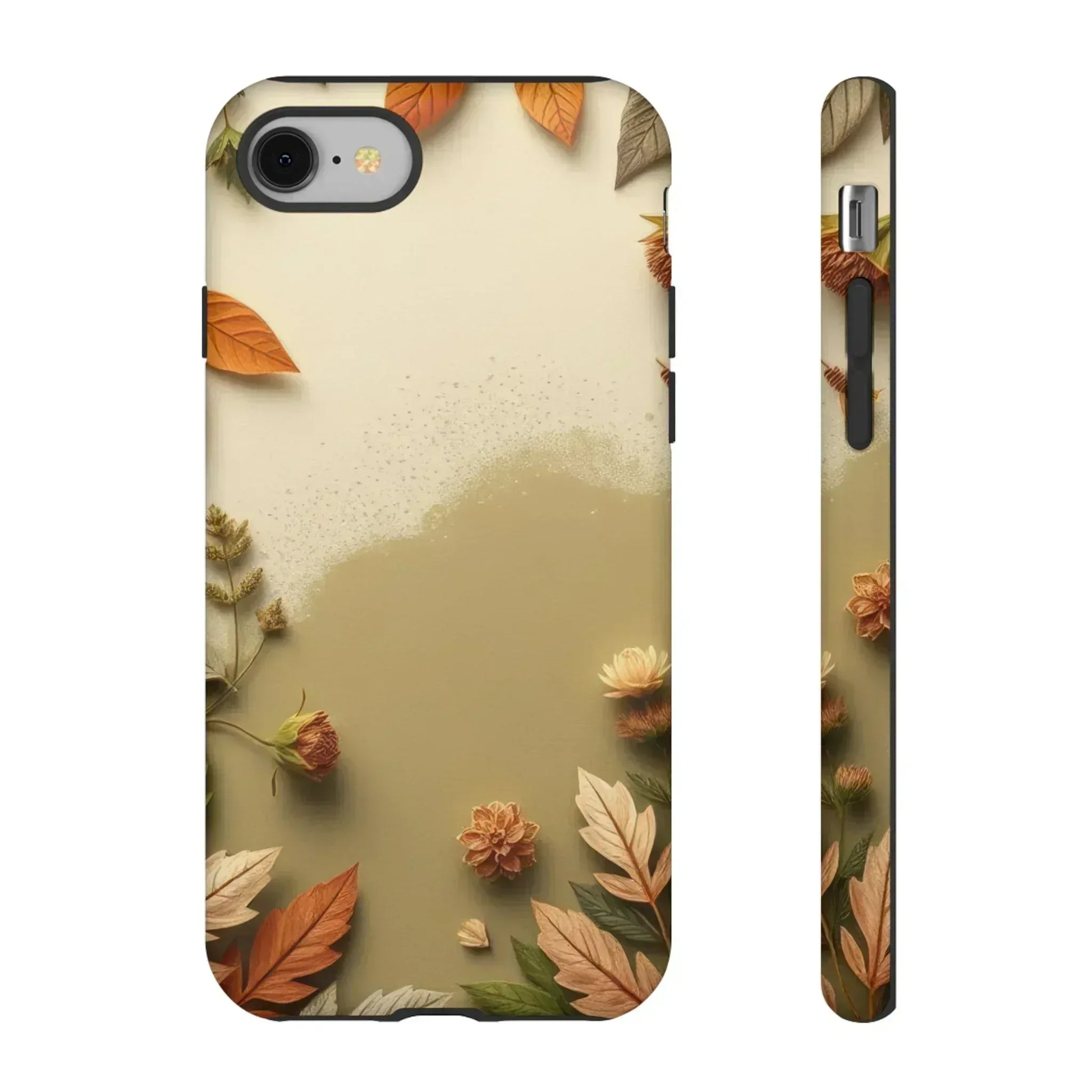 Autumn Leaves Phone Case for iPhone 8–16 and Galaxy S10–S25 - KARARMDESIGN