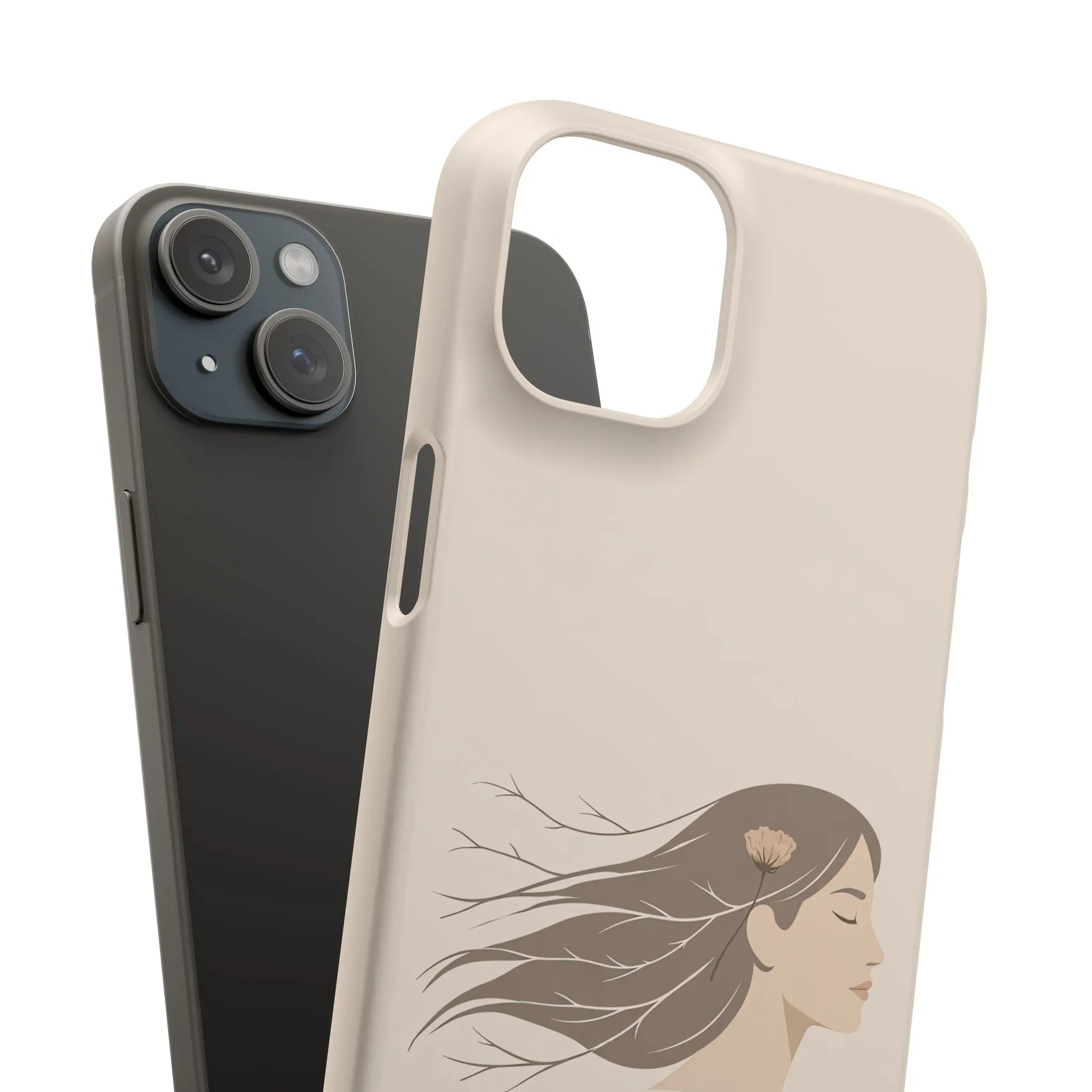 Graceful Strength Phone Case for iPhone 11-17 and Galaxy S20-25 - KARARMDESIGN
