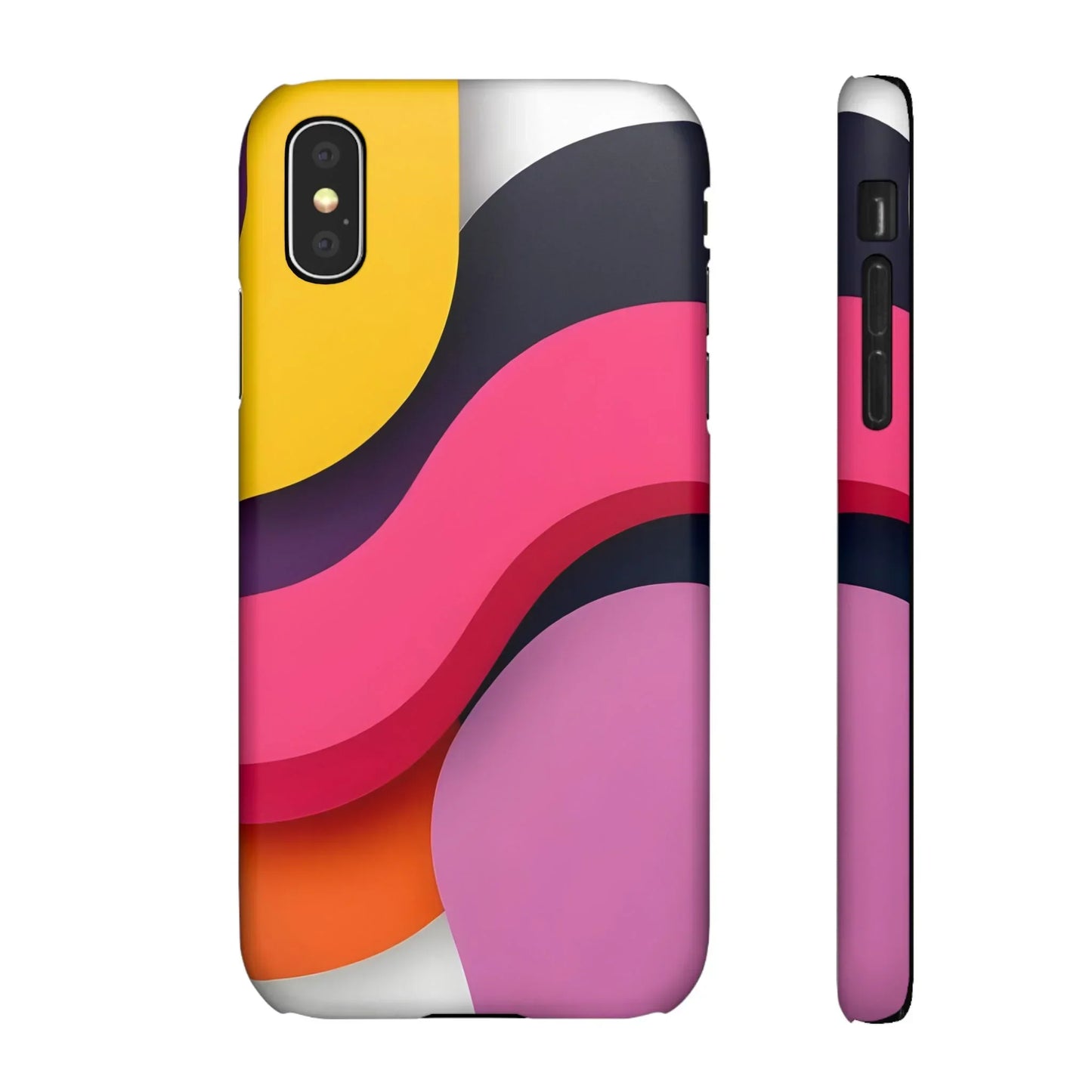 Abstract Phone Case for iPhone 7-16 and Samsung Galaxy S10-S25 Models - KarArmDesign