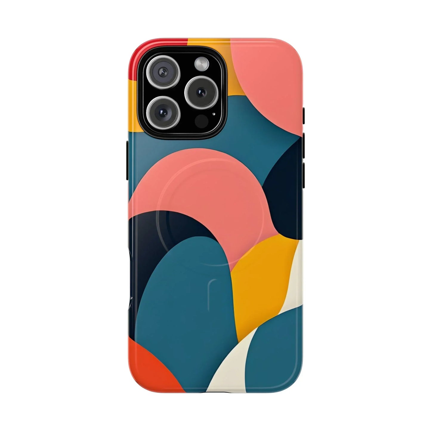 Colorful Abstract Art Phone Case for iPhone 14-16 Models - KarArmDesign