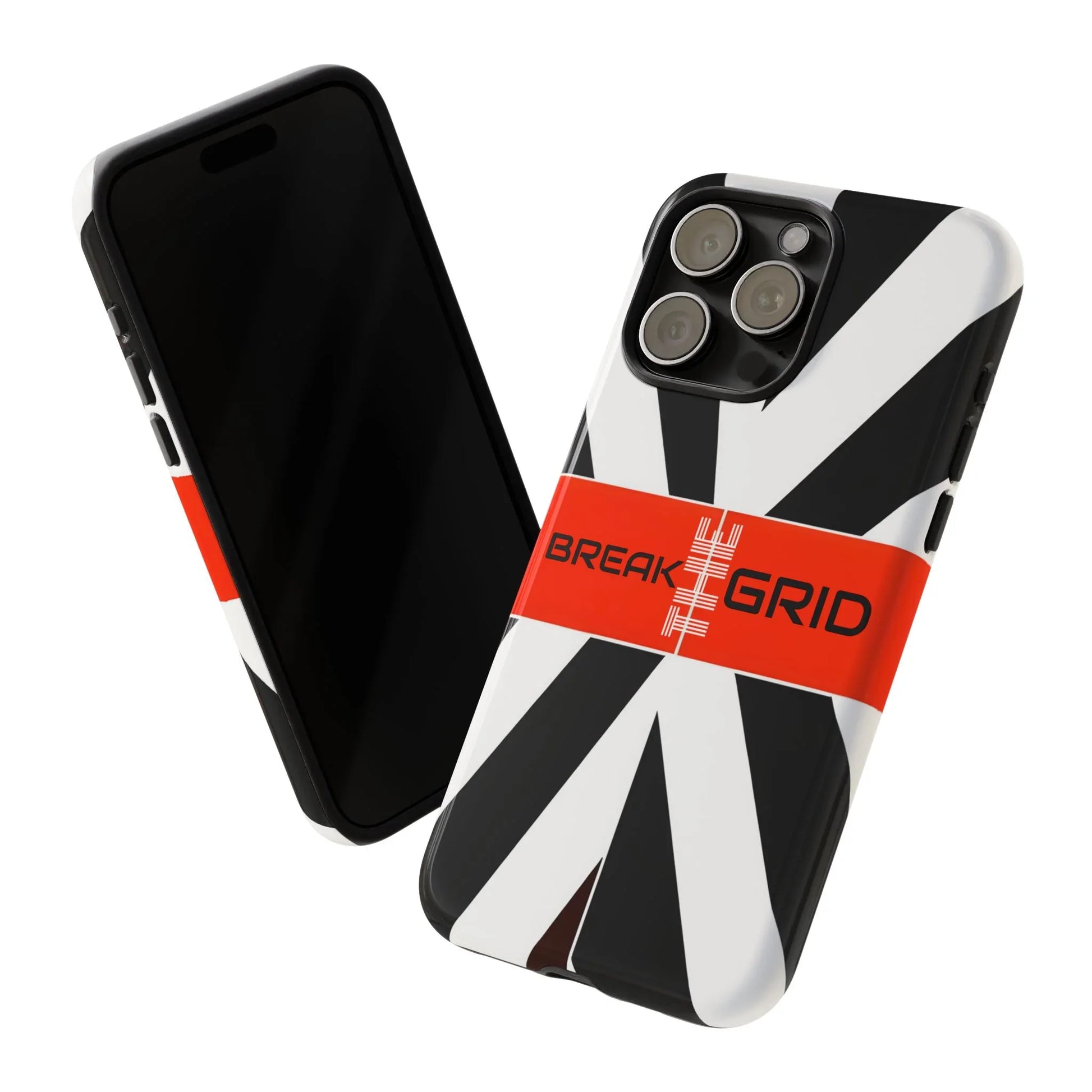 Break The Grid Phone Case for iPhone 11–16 and Galaxy S20–S25 - KARARMDESIGN