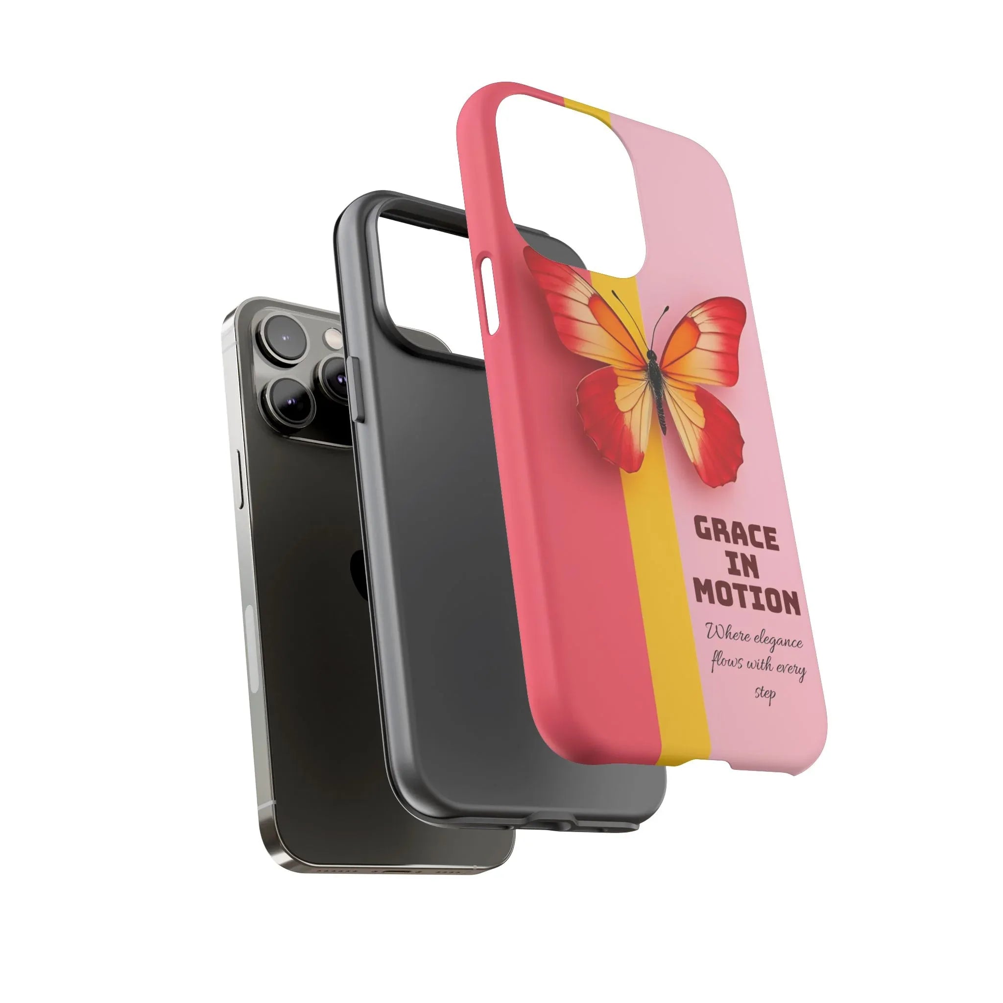 Grace in Motion – Elegant Phone Case for iPhone, Galaxy & Pixel - KARARMDESIGN