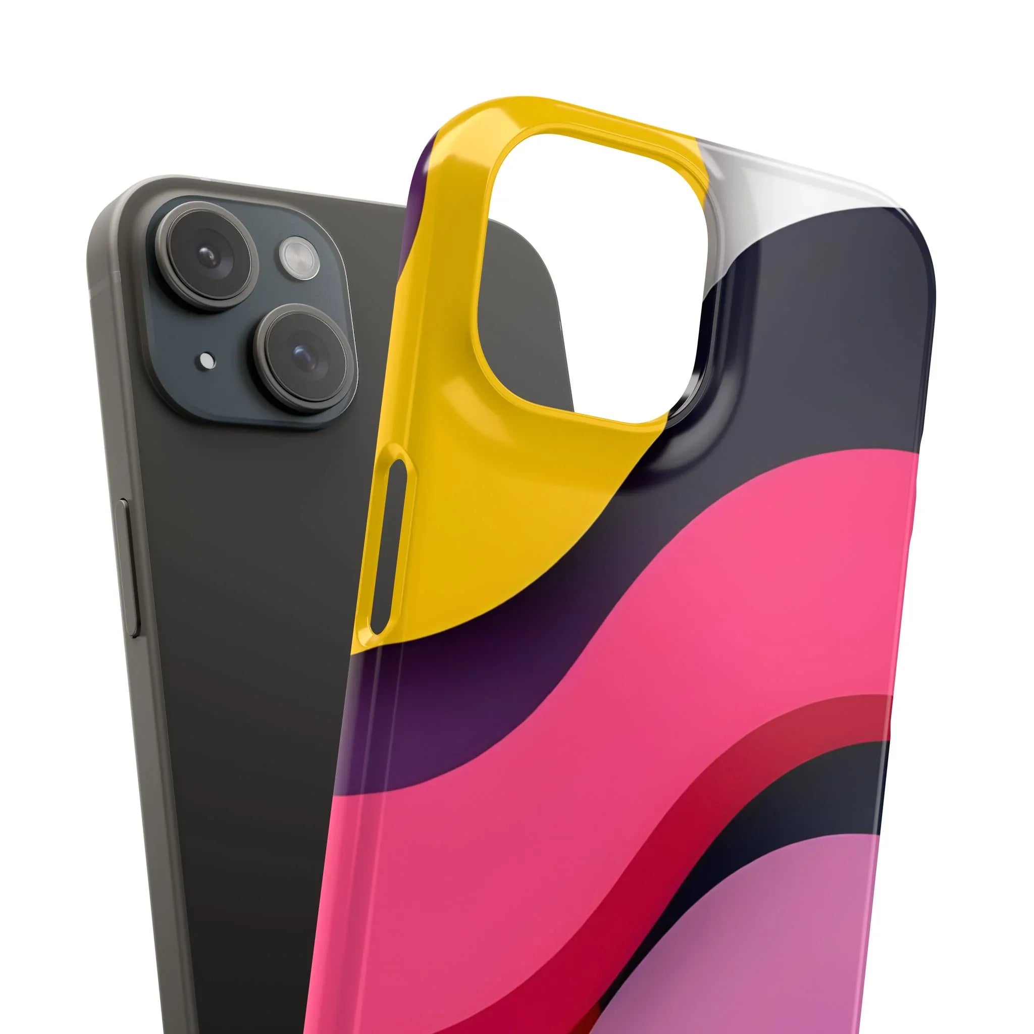 Abstract Phone Case for iPhone 11-17 and Galaxy S20-S25 - KARARMDESIGN