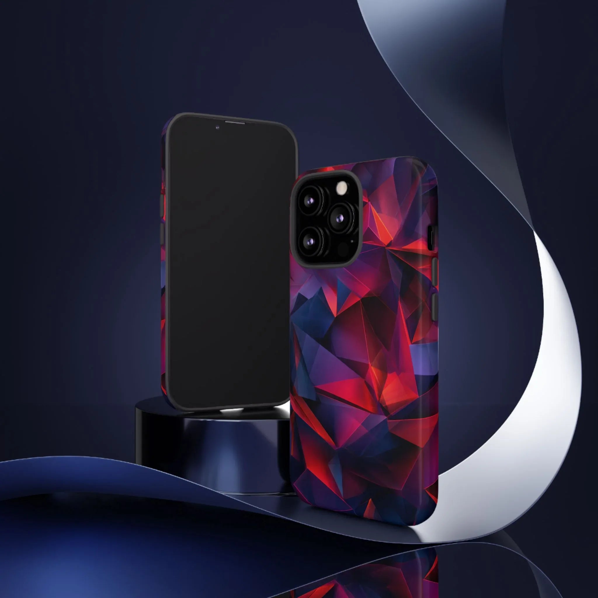 Crystalline Prism Phone Case for iPhone 8-17 and Google Pixel up to 9 - KARARMDESIGN
