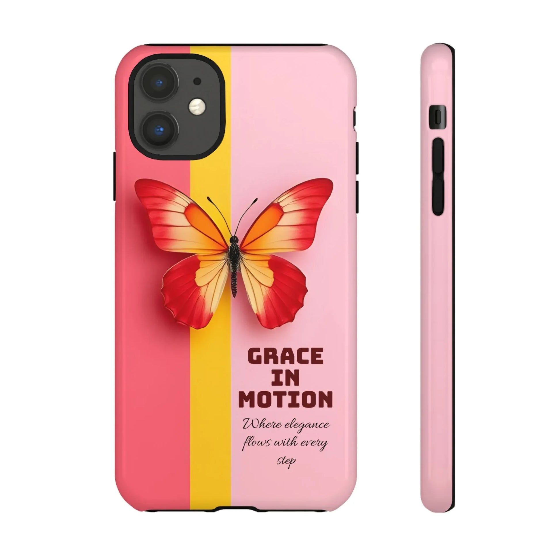 Grace in Motion – Elegant Phone Case for iPhone, Galaxy & Pixel - KARARMDESIGN