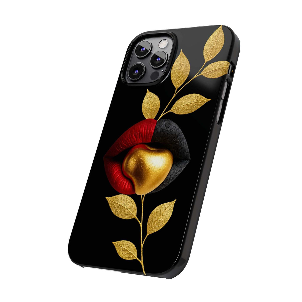 Gilded Expression Phone Case for iPhone 11-17