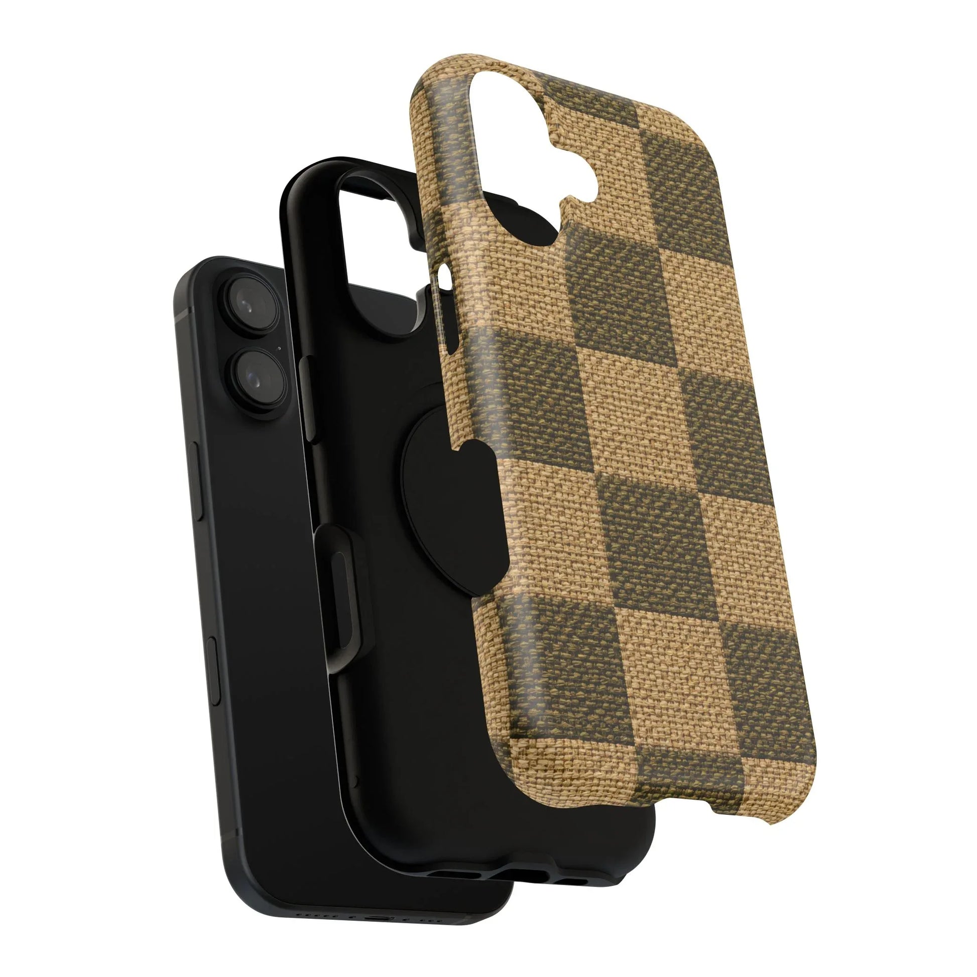 Rustic Woven Phone Case for iPhone 11-17 and Galaxy S21-S22 - KARARMDESIGN
