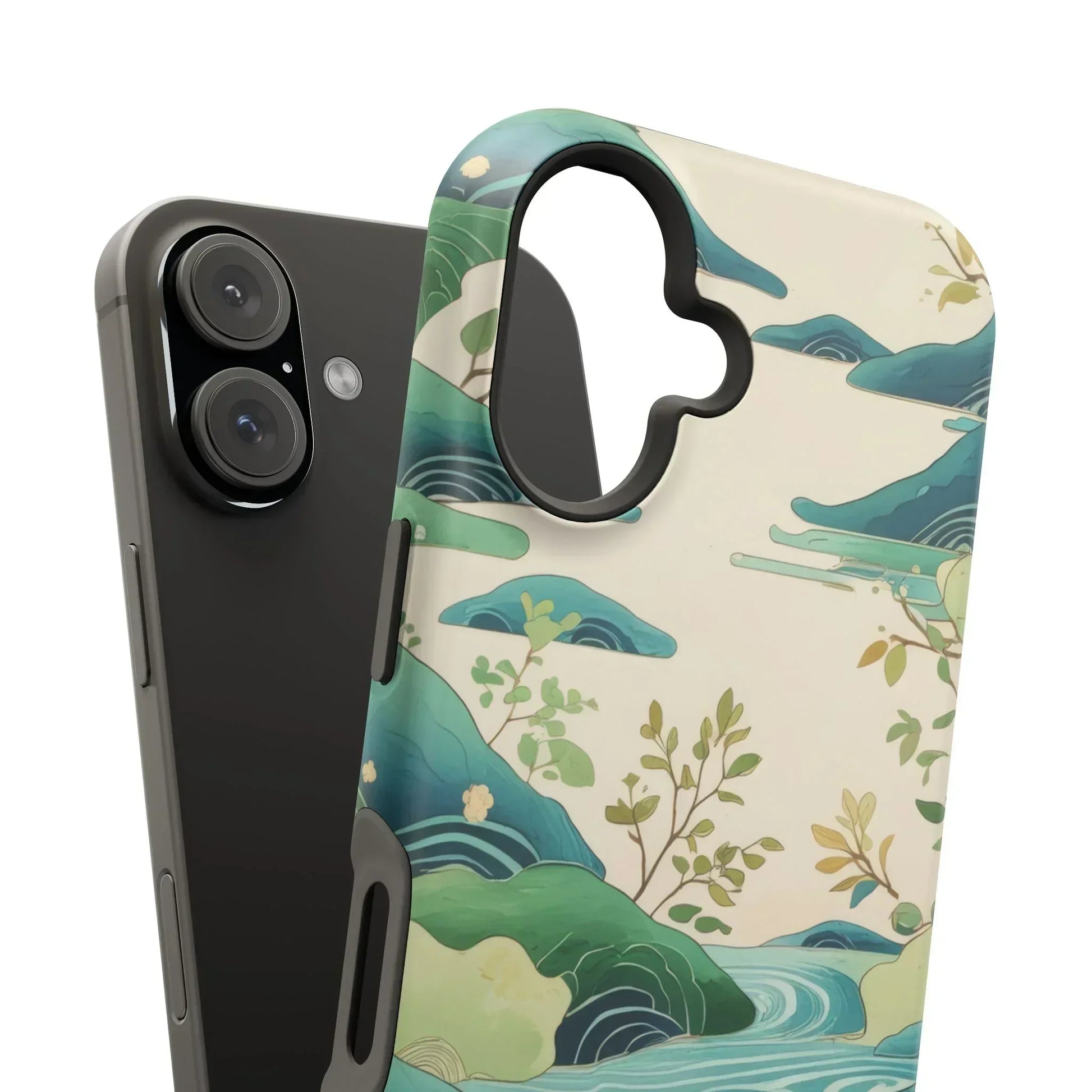Nature Landscape Phone Case for iPhone 12-16 and Samsung Galaxy S21-S22 Models - KarArmDesign