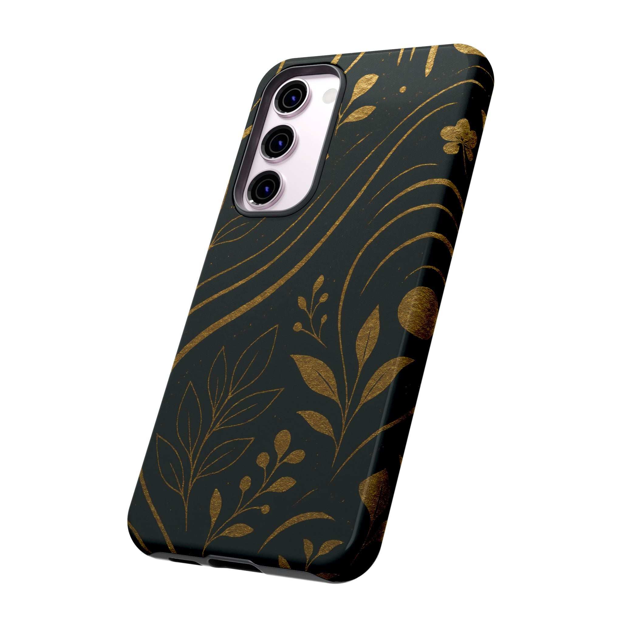 Gold Pattern Tough Phone Case for Samsung Galaxy & Google Pixel