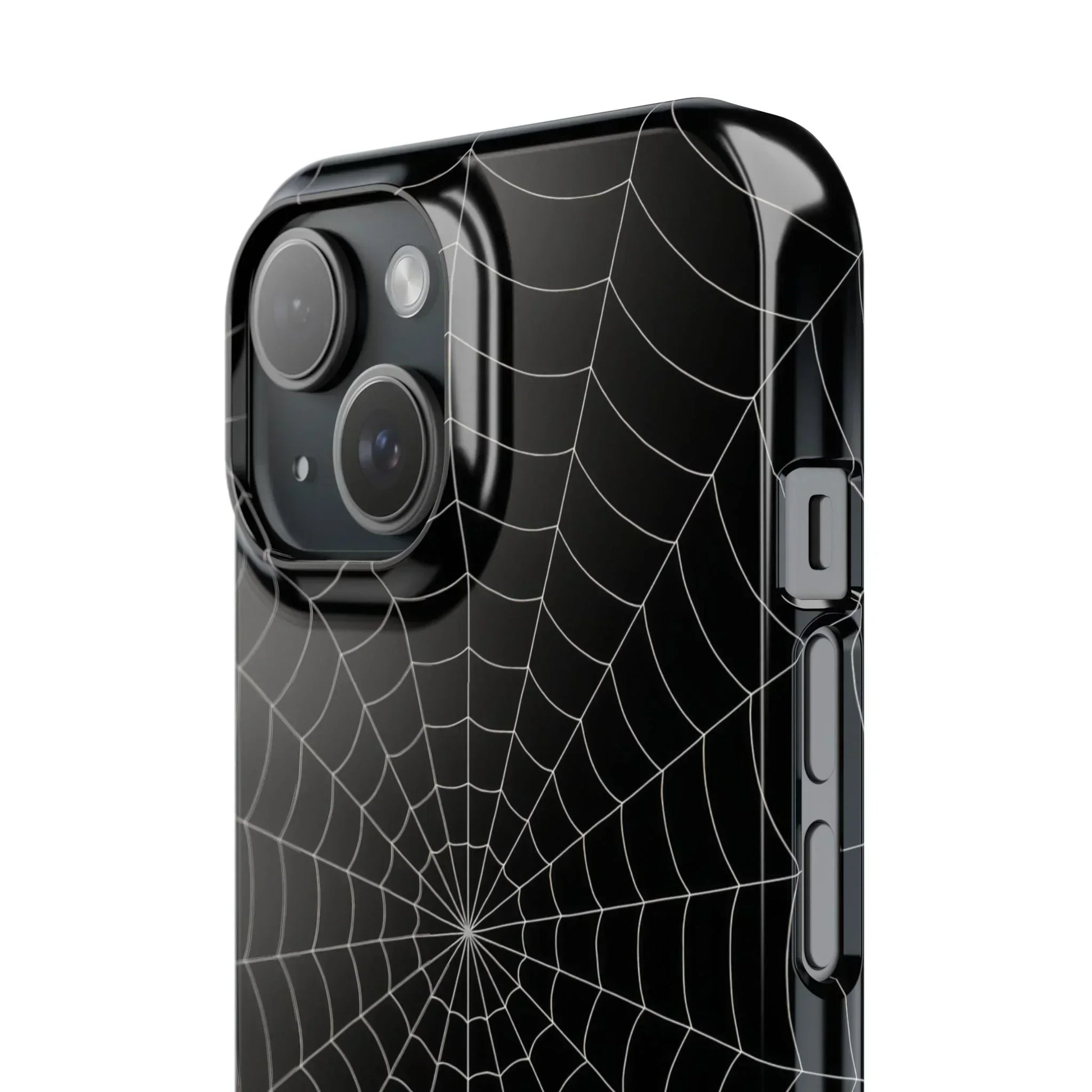 Spider Web Phone Case Slim Cases for iPhone 12-16 Models - KarArmDesign