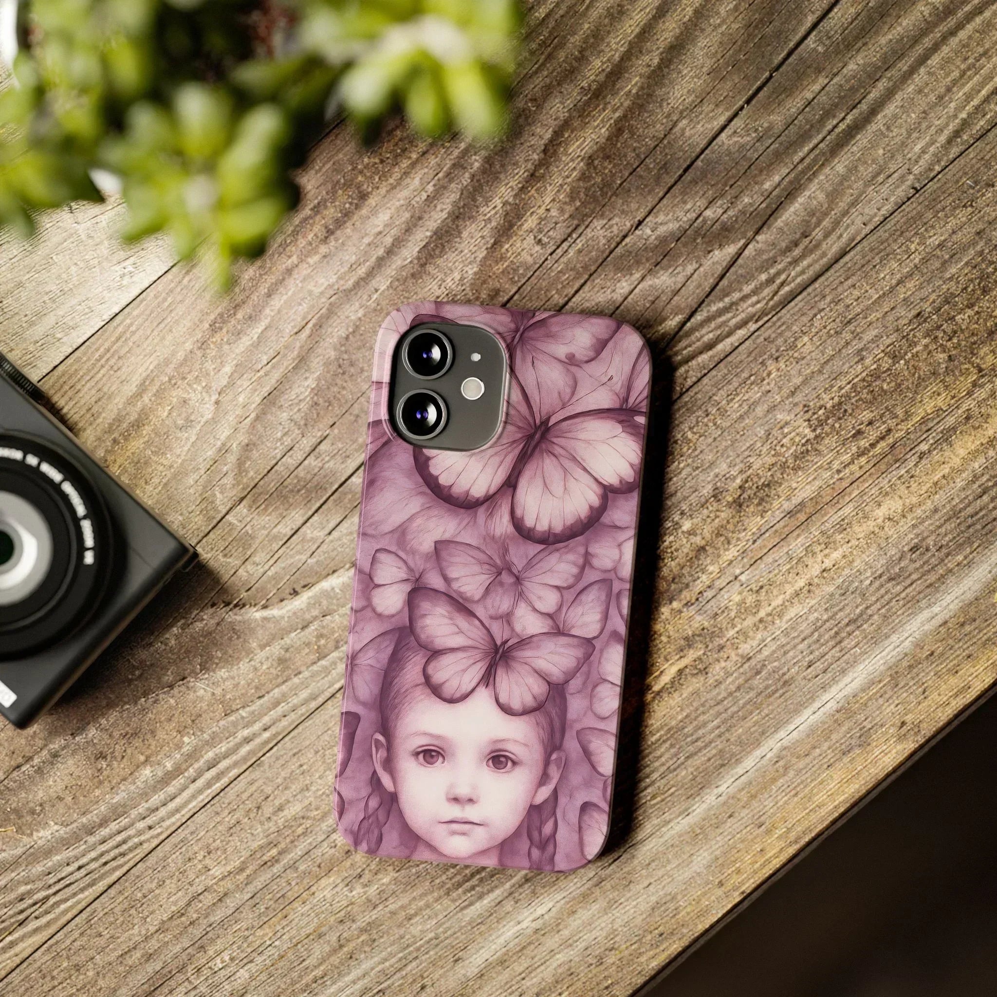 Mystic Girl Phone Case for iPhone 7-17 Models - KARARMDESIGN