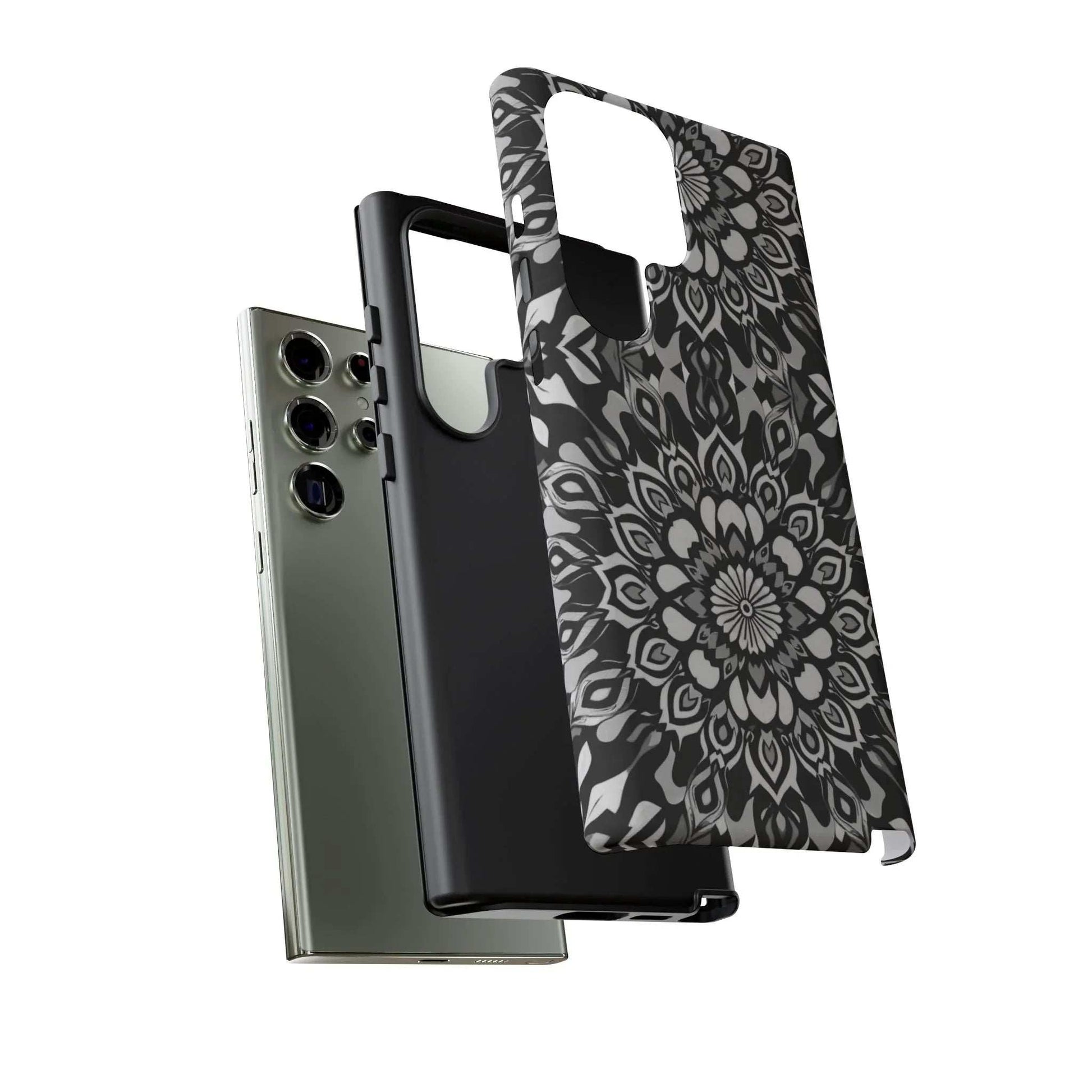 Mandala Phone Case for iPhone and Galaxy - KARARMDESIGN