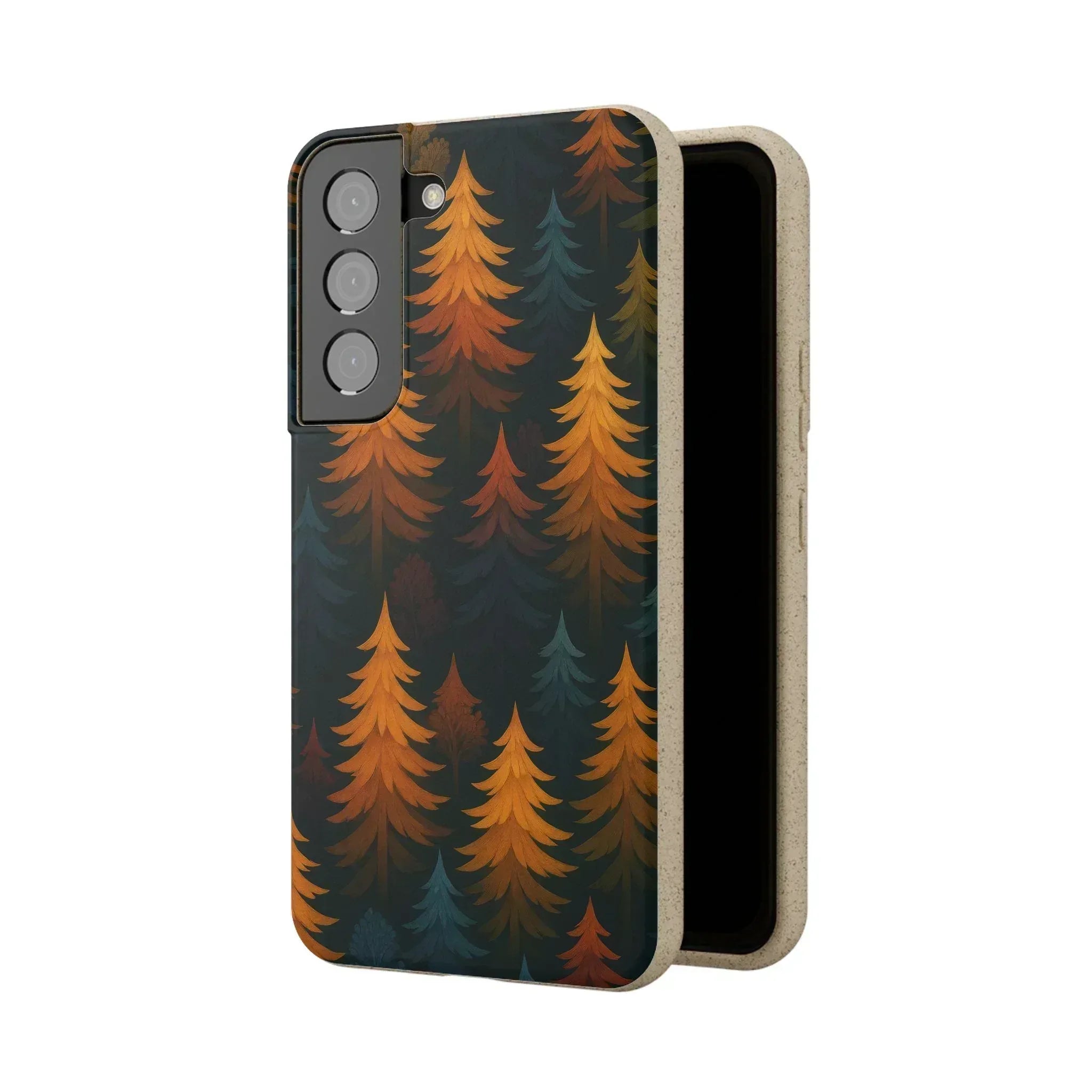 Eco Forest Biodegradable Phone Case for iPhone 11-16 and Galaxy S20-S22 - KARARMDESIGN