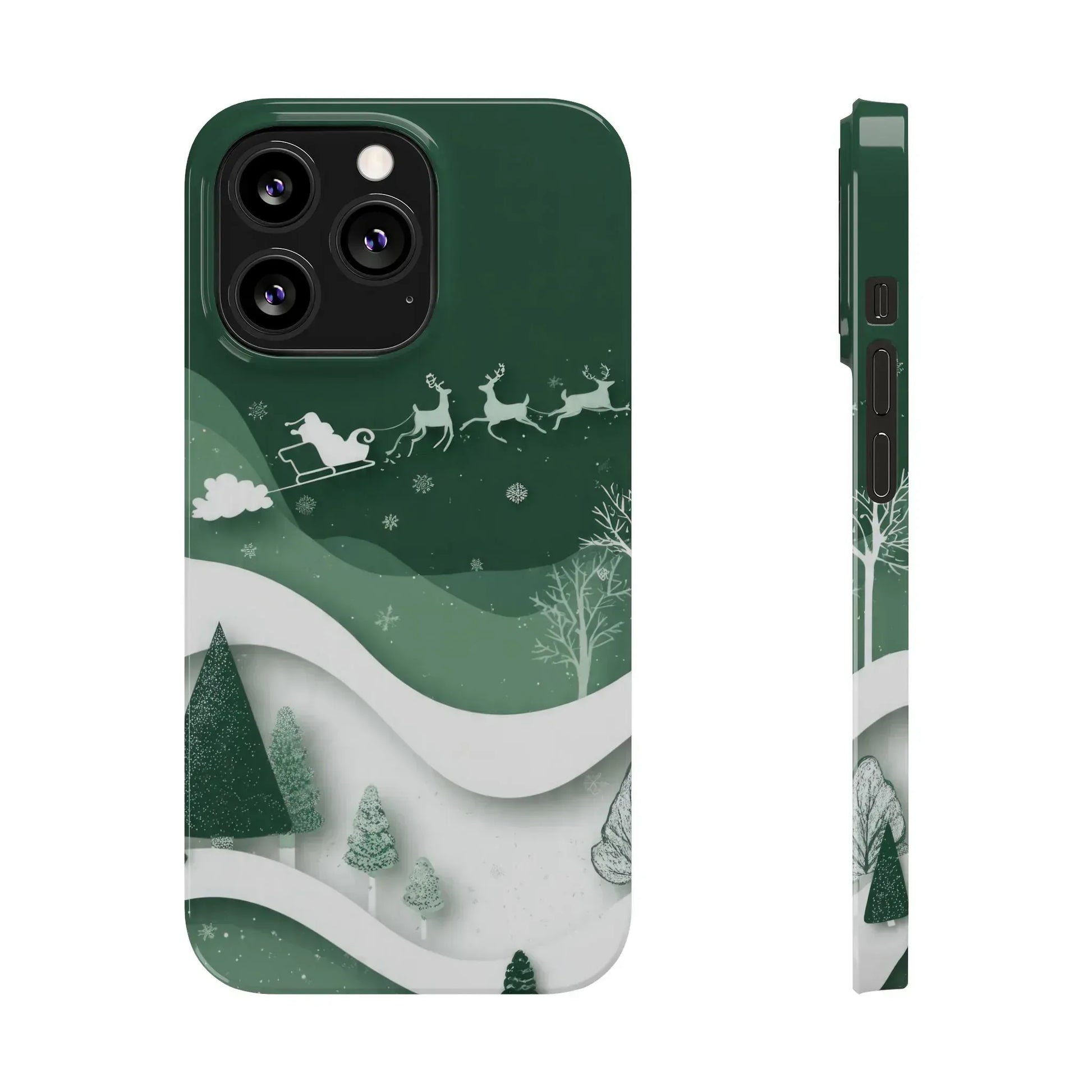 Evergreen Forest Phone Case for iPhone 11–17 - KARARMDESIGN