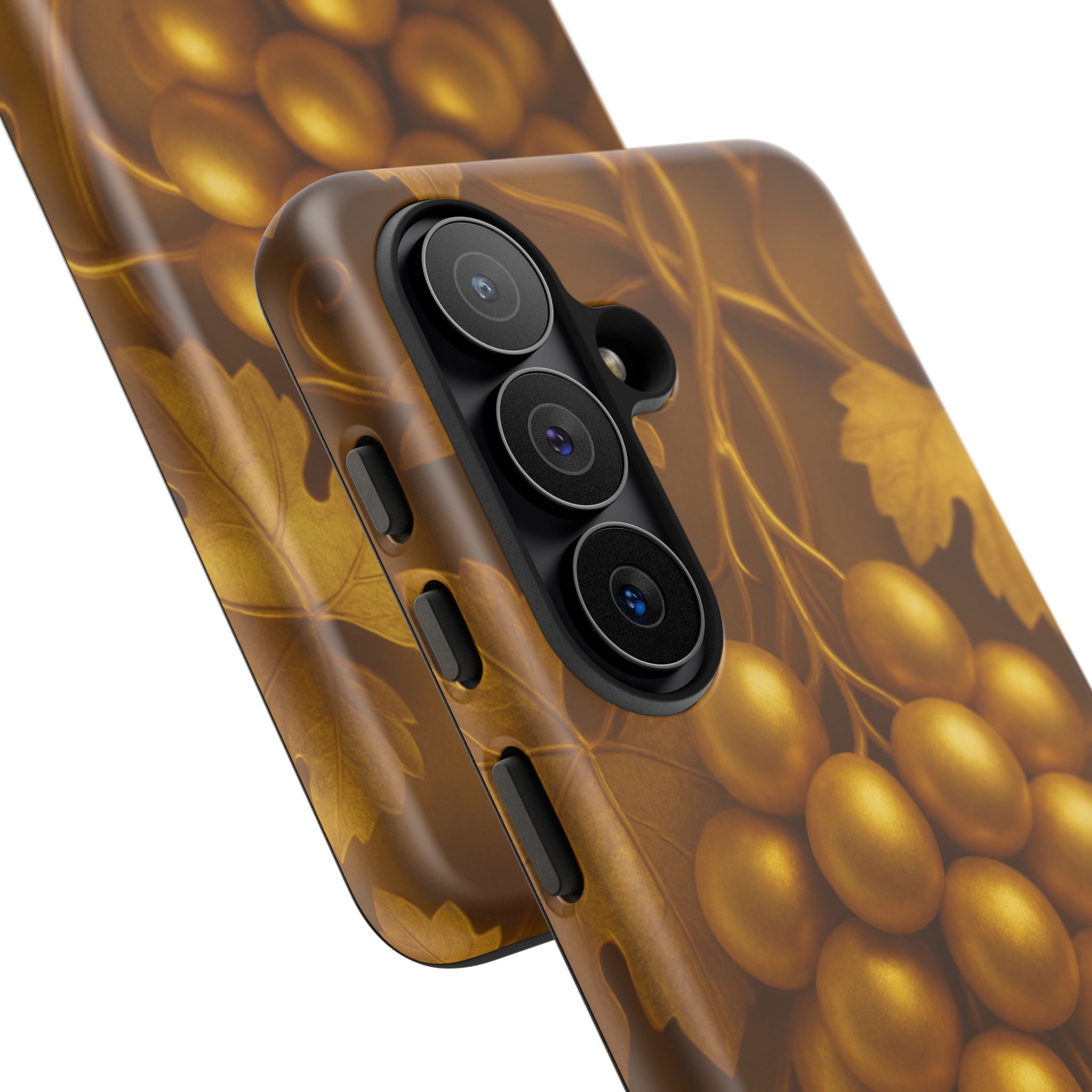 Golden Grapes Tough Phone Case for Samsung Galaxy S20–S26