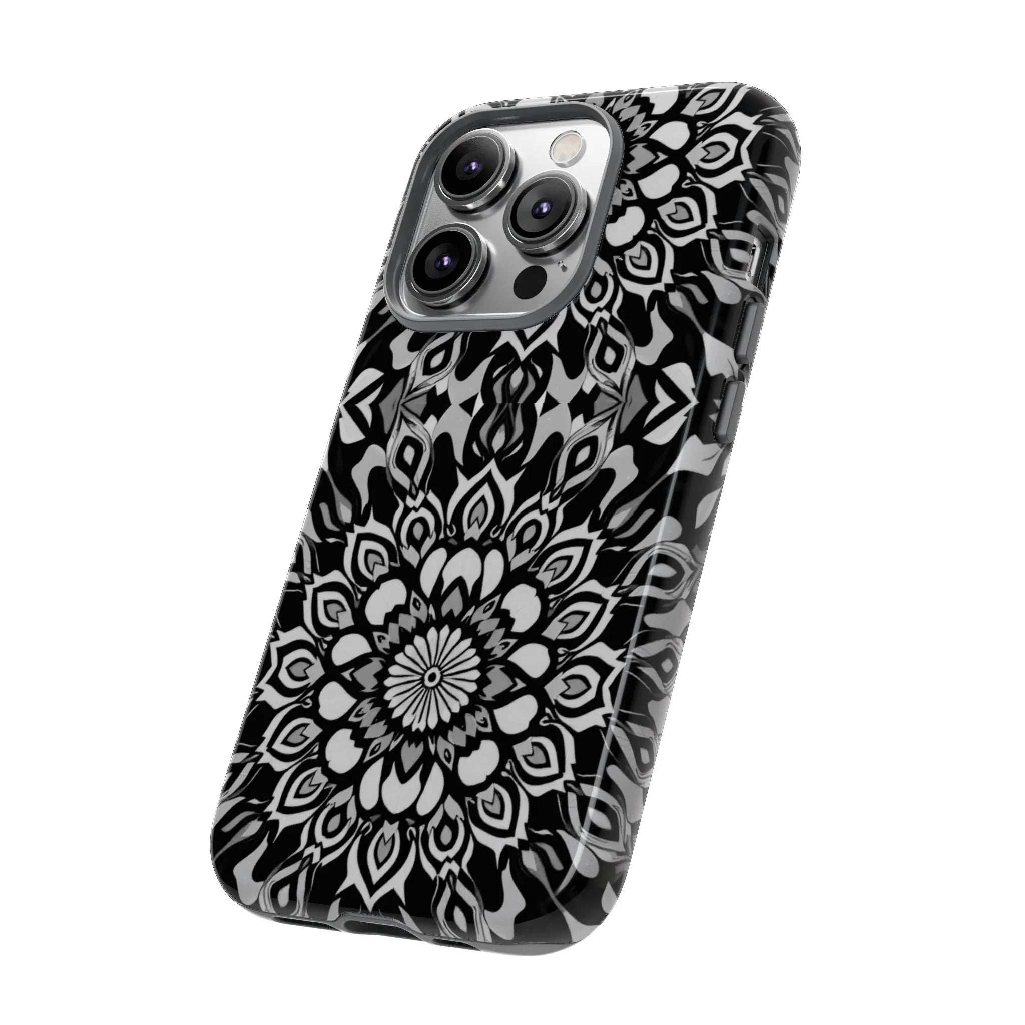 Mandala Phone Case for iPhone and Galaxy - KARARMDESIGN