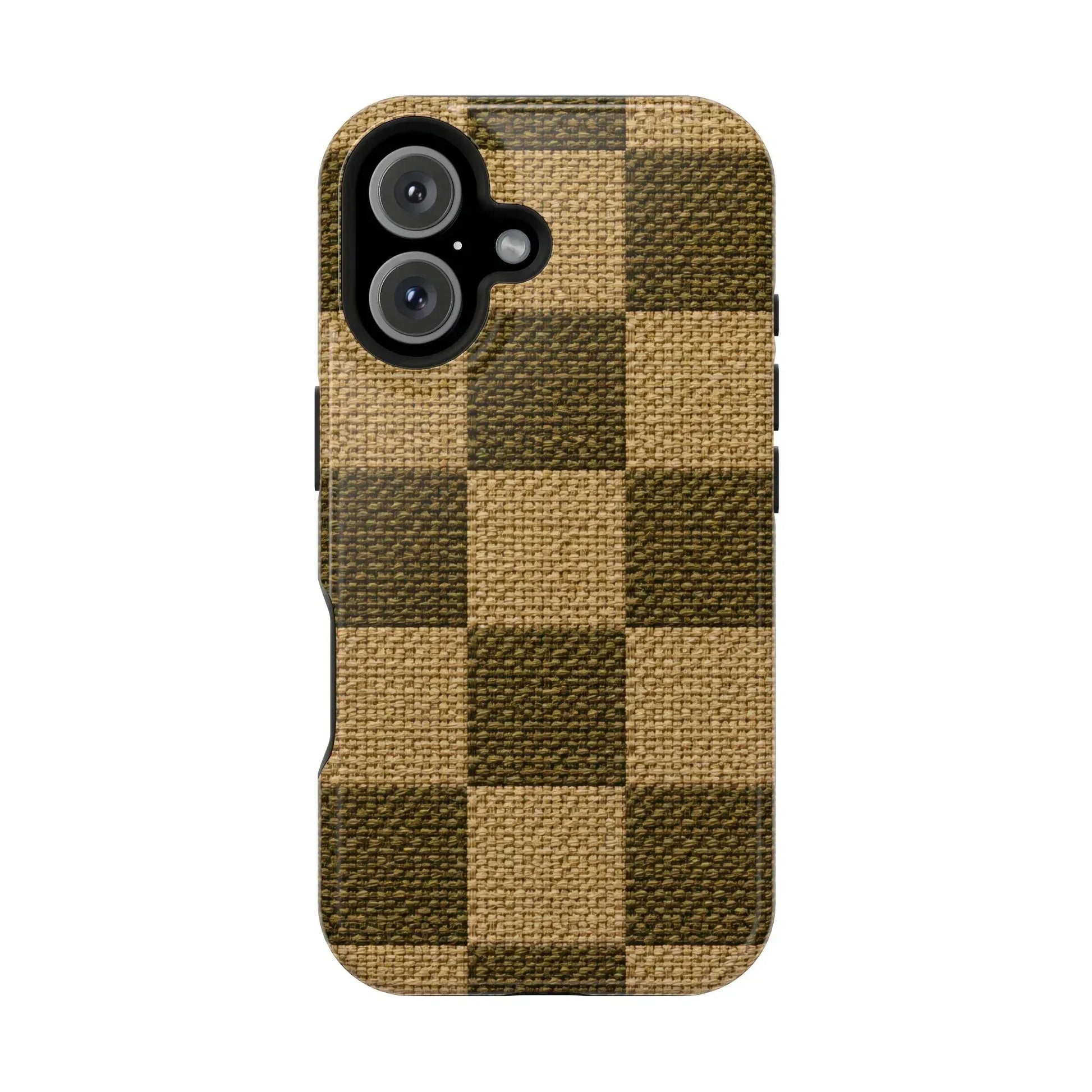 Rustic Woven Phone Case for iPhone 11-17 and Galaxy S21-S22 - KARARMDESIGN
