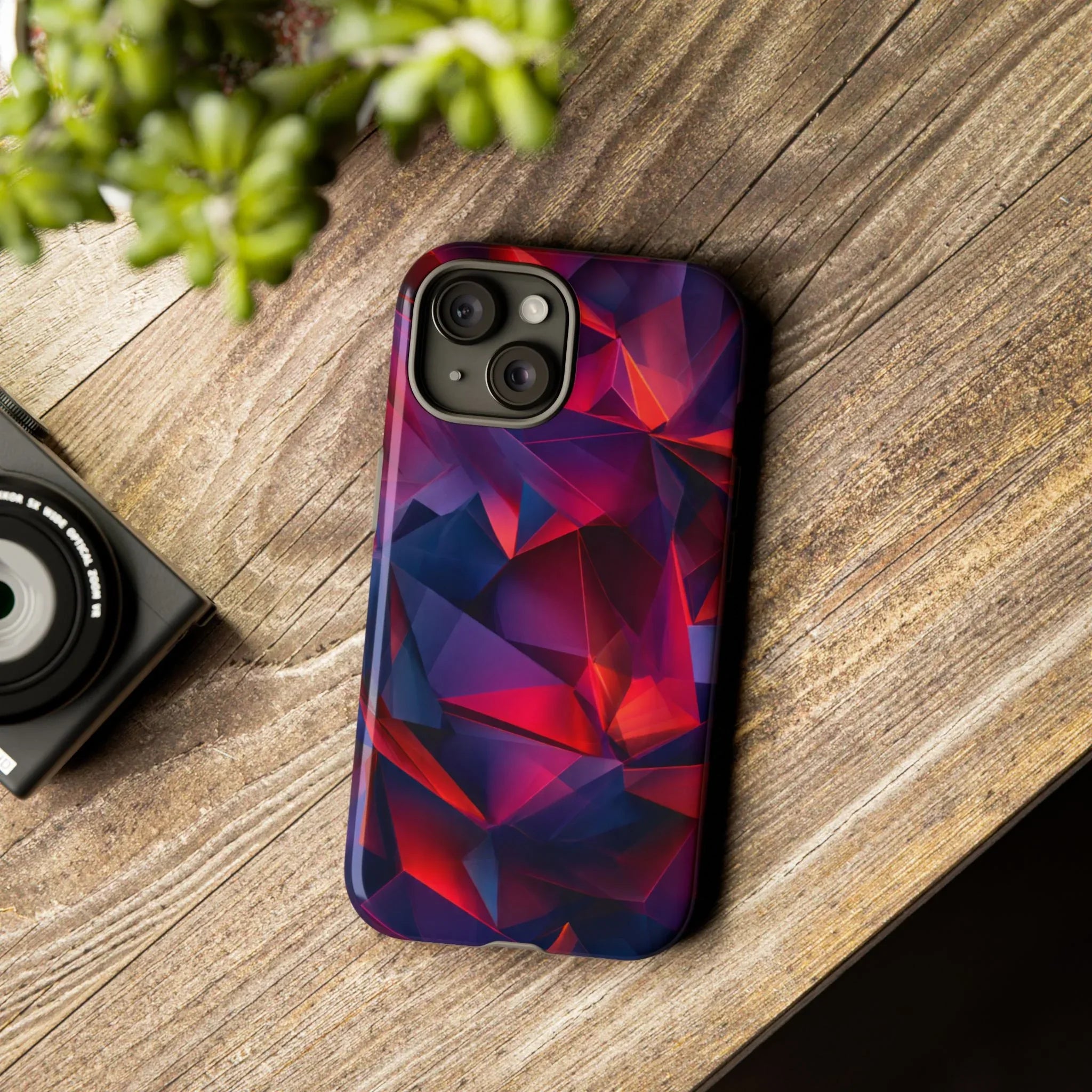 Crystalline Prism Phone Case for iPhone 8-17 and Google Pixel up to 9 - KARARMDESIGN