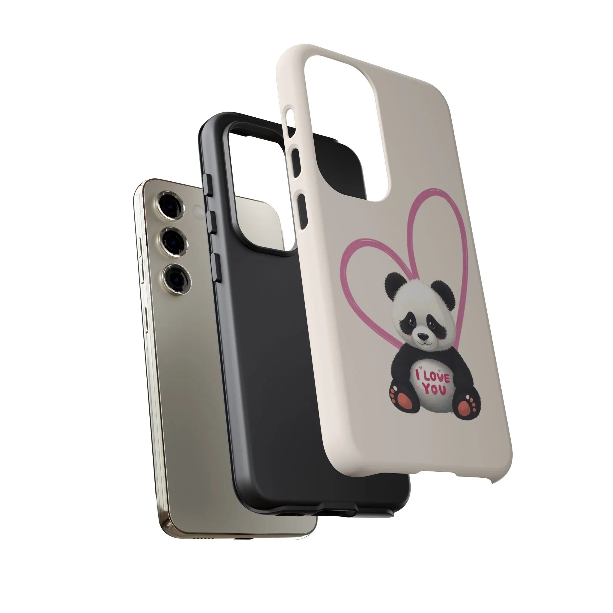 Adorable Panda Phone Case for Galaxy S20-S25 - KARARMDESIGN