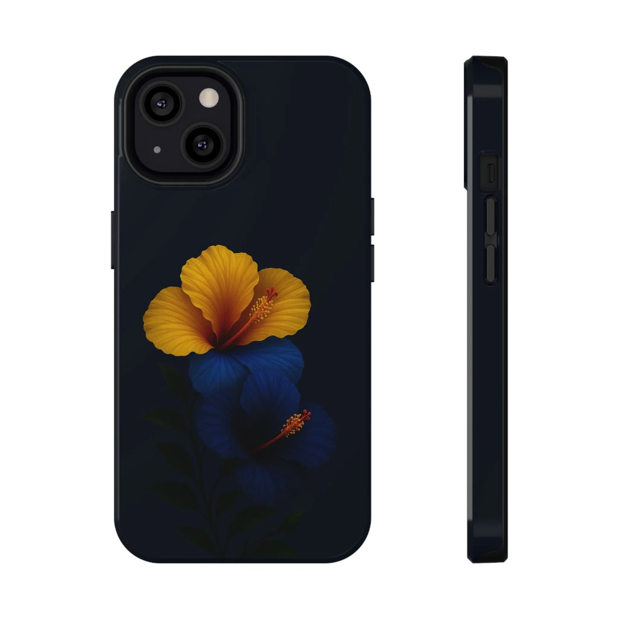 Elegant Hibiscus Phone Case for iPhone 11-17 and Galaxy S21-S22 - KARARMDESIGN