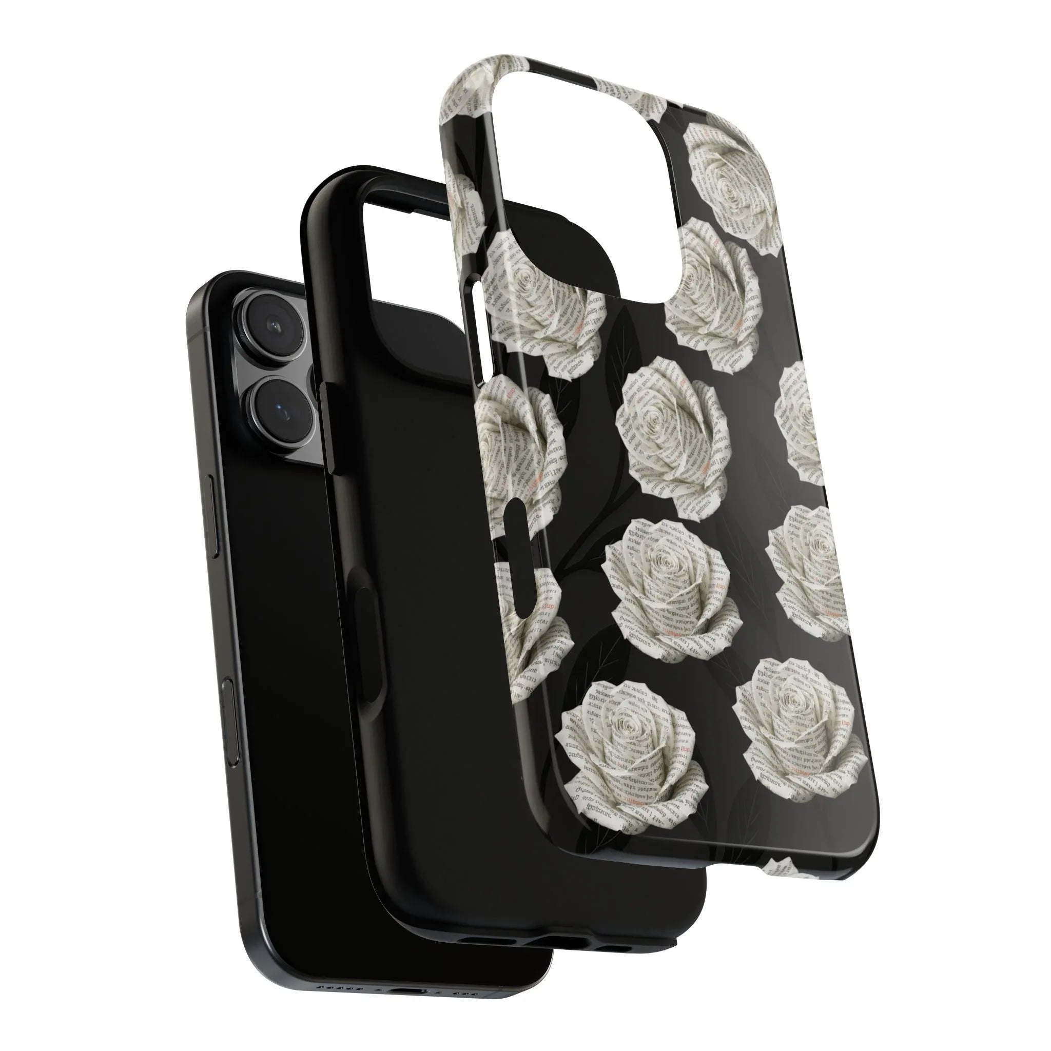 Silent Bloom Phone Case for iPhone 8-17 and Google Pixel 3-9 - KARARMDESIGN