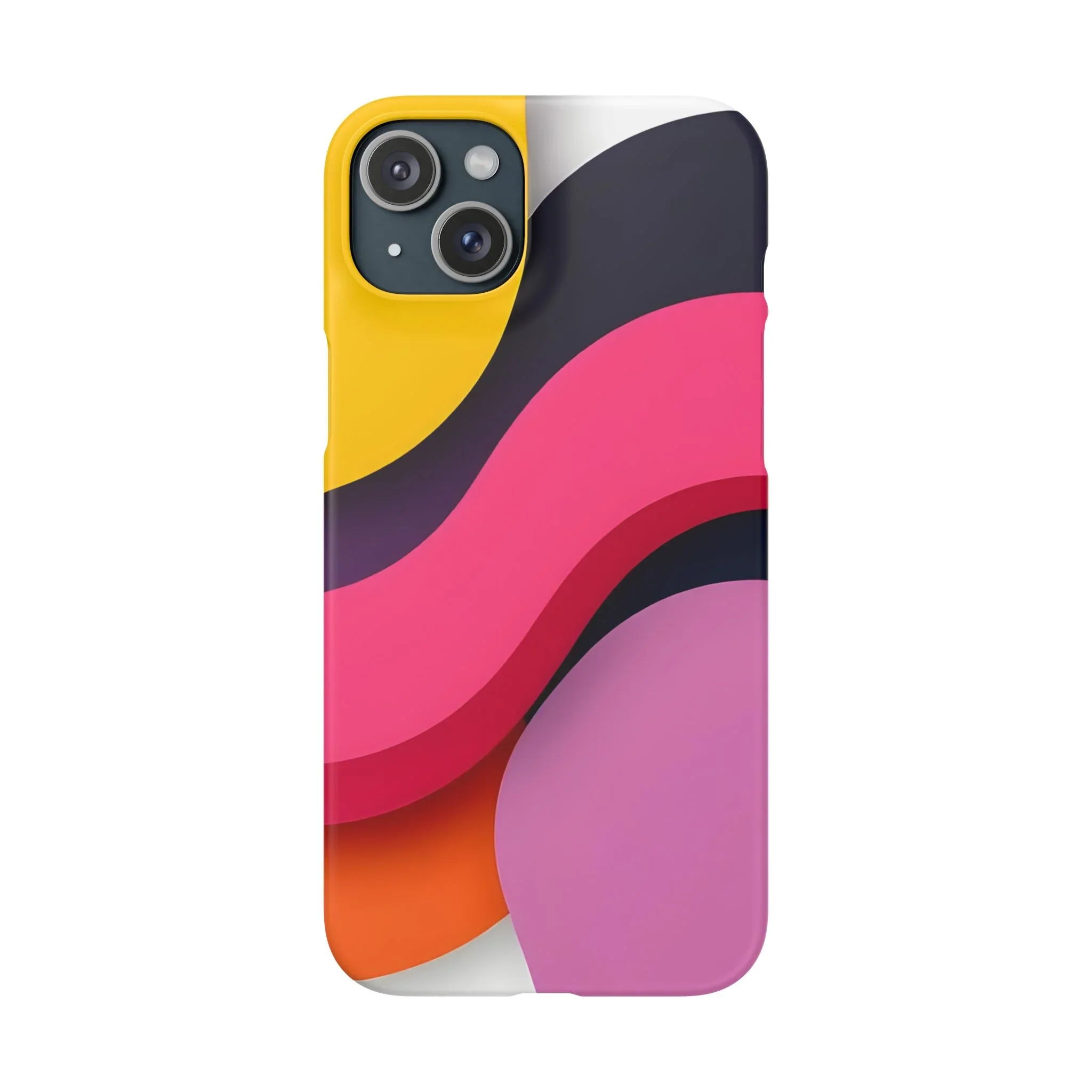 Abstract Phone Case for iPhone 11-17 and Galaxy S20-S25 - KARARMDESIGN