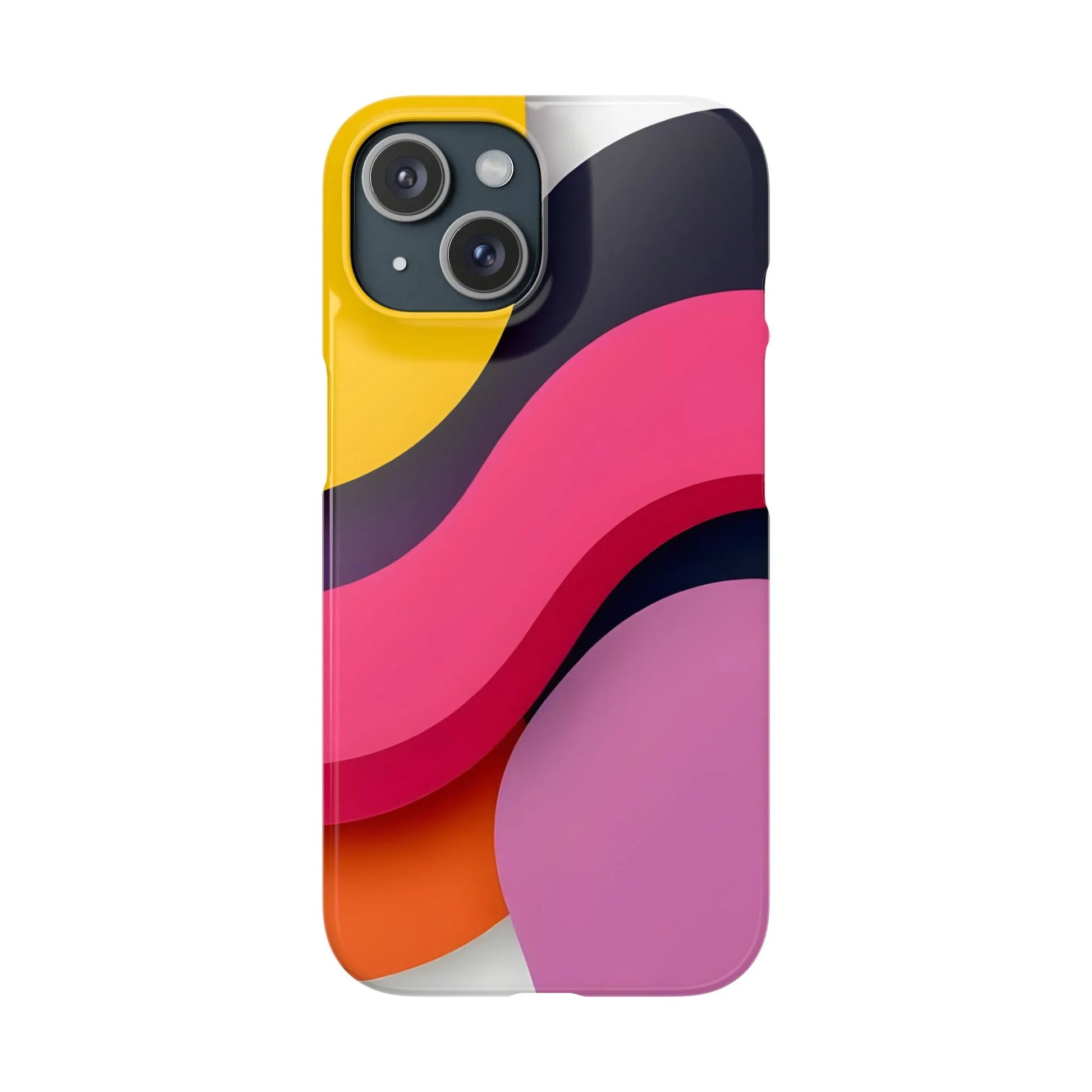 Abstract Phone Case for iPhone 11-17 and Galaxy S20-S25 - KARARMDESIGN