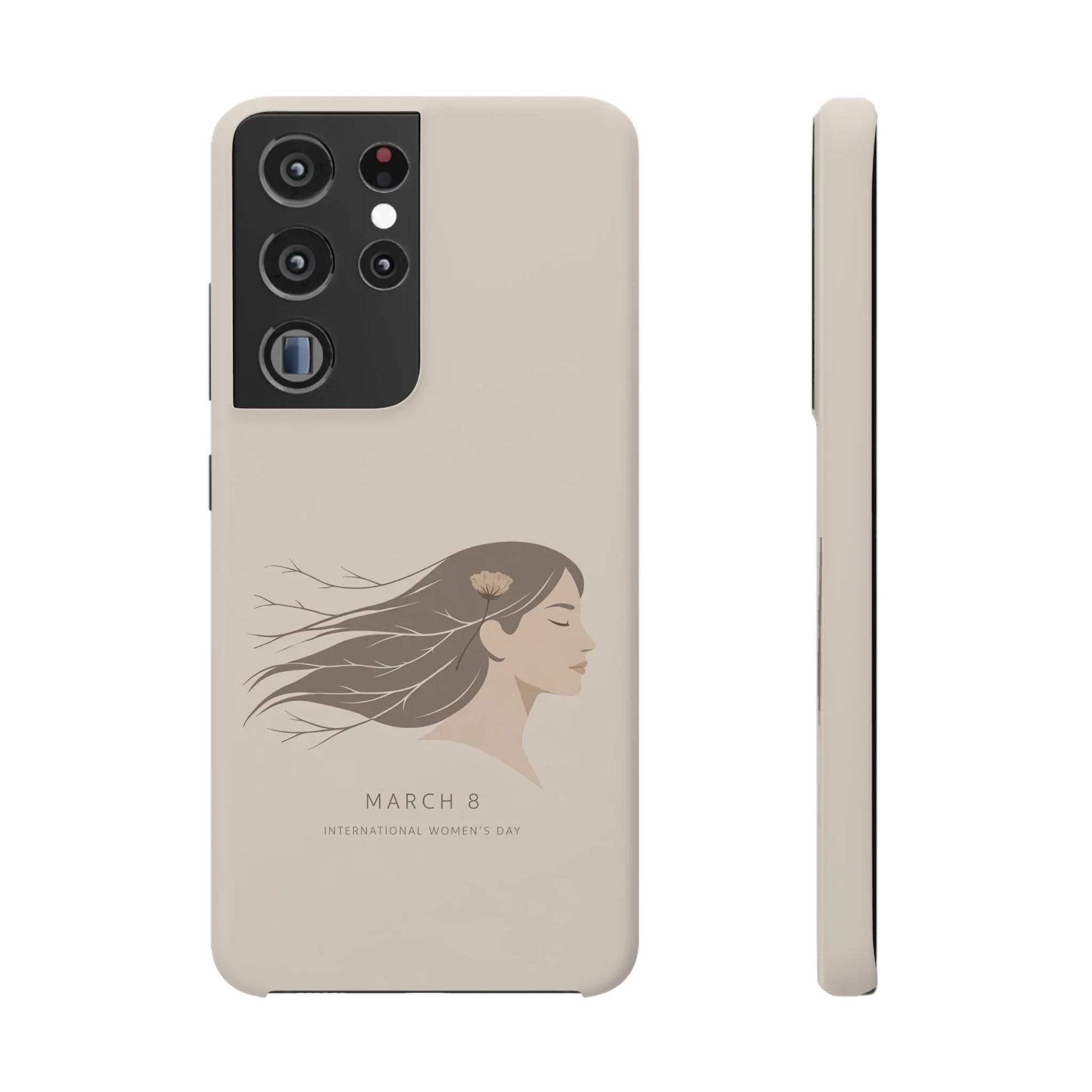 Graceful Strength Phone Case for iPhone 11-17 and Galaxy S20-25 - KARARMDESIGN