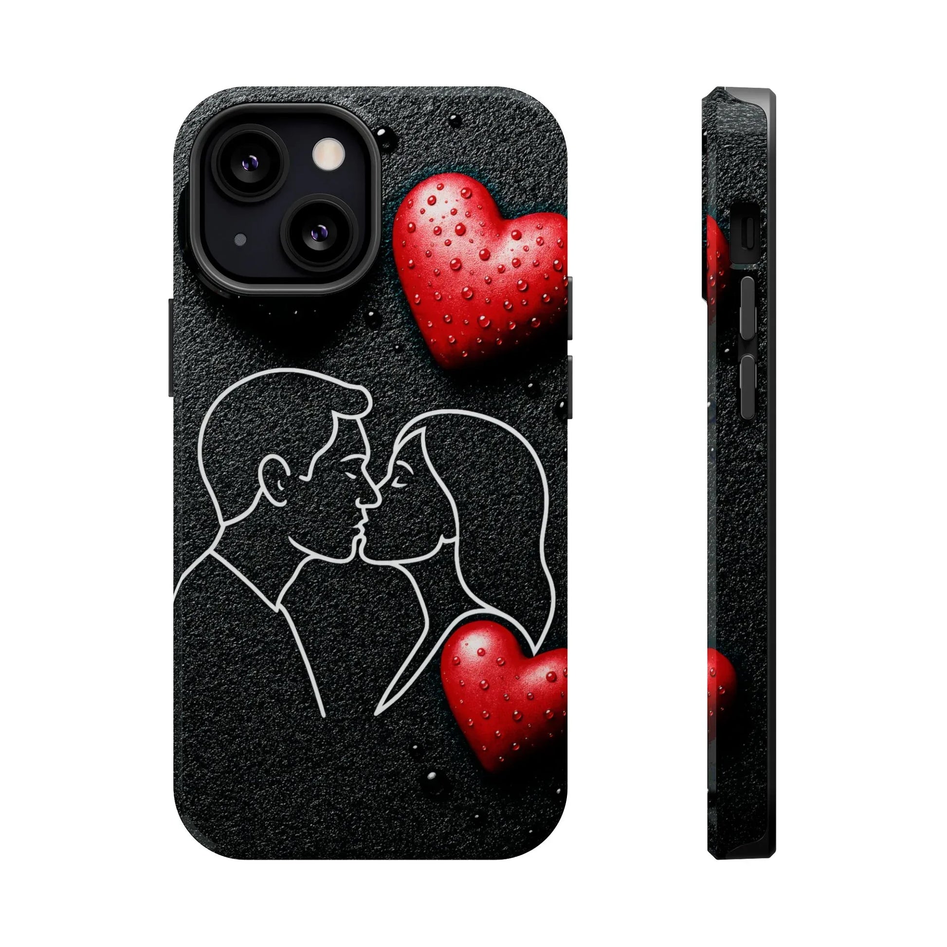 Midnight Kiss Phone Case for iPhone 13-17 - KARARMDESIGN